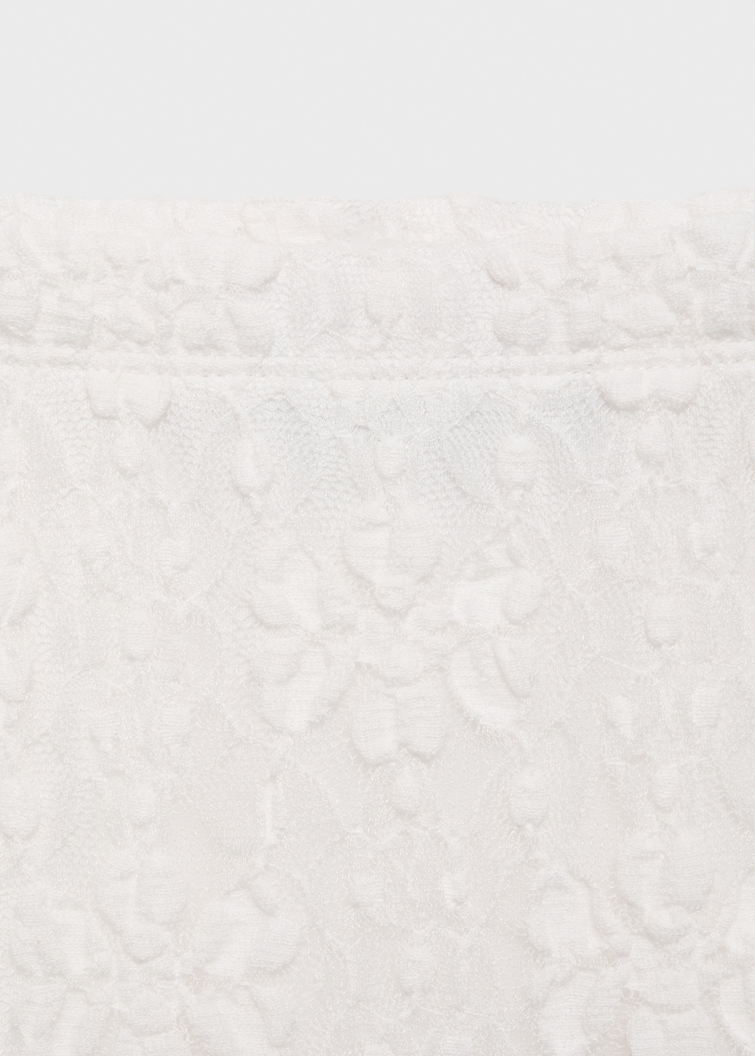 Lace midi skirt Women MANGO USA - Main Image