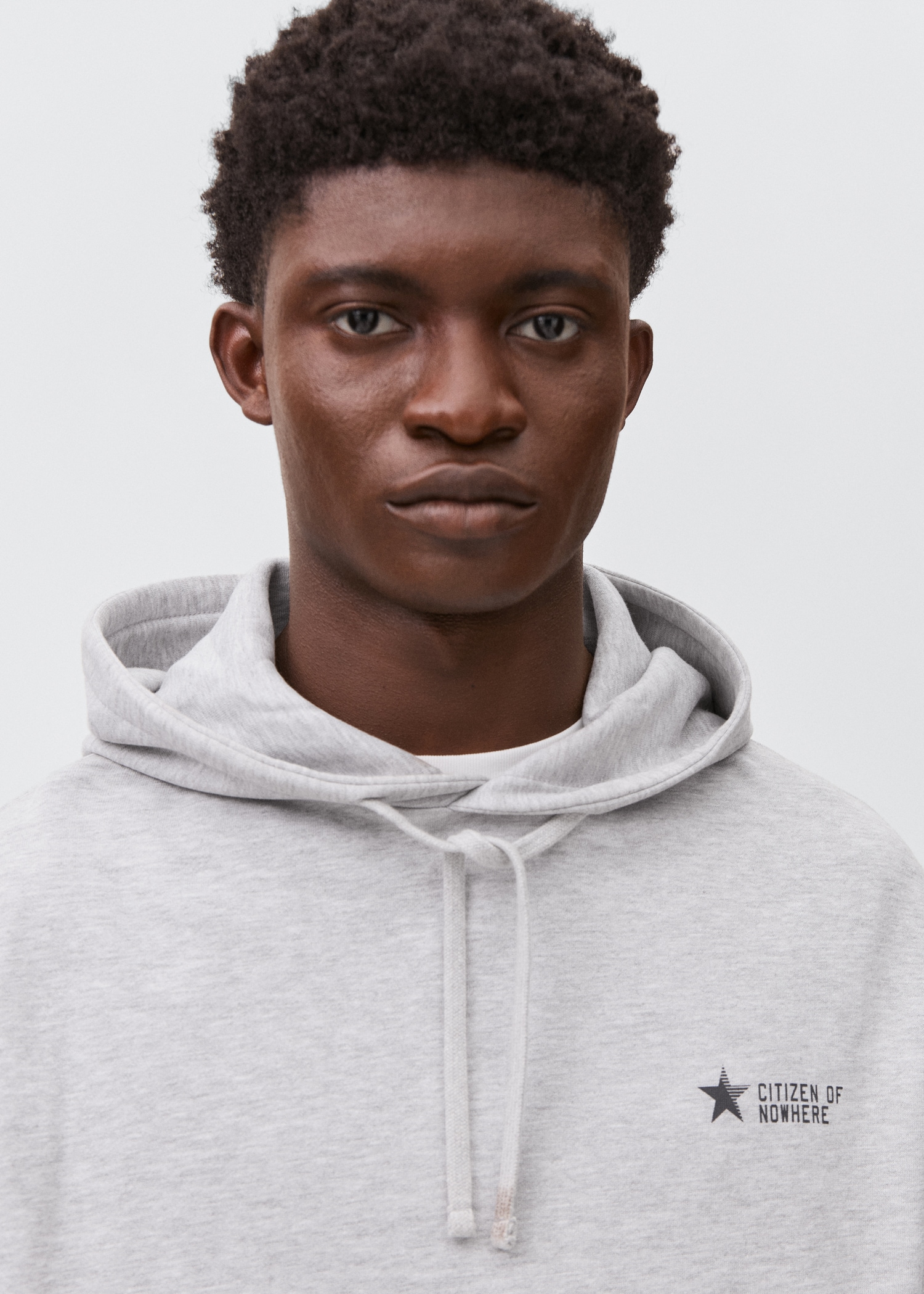 Sweat-shirt imprimé capuche - Détail de l'article 1