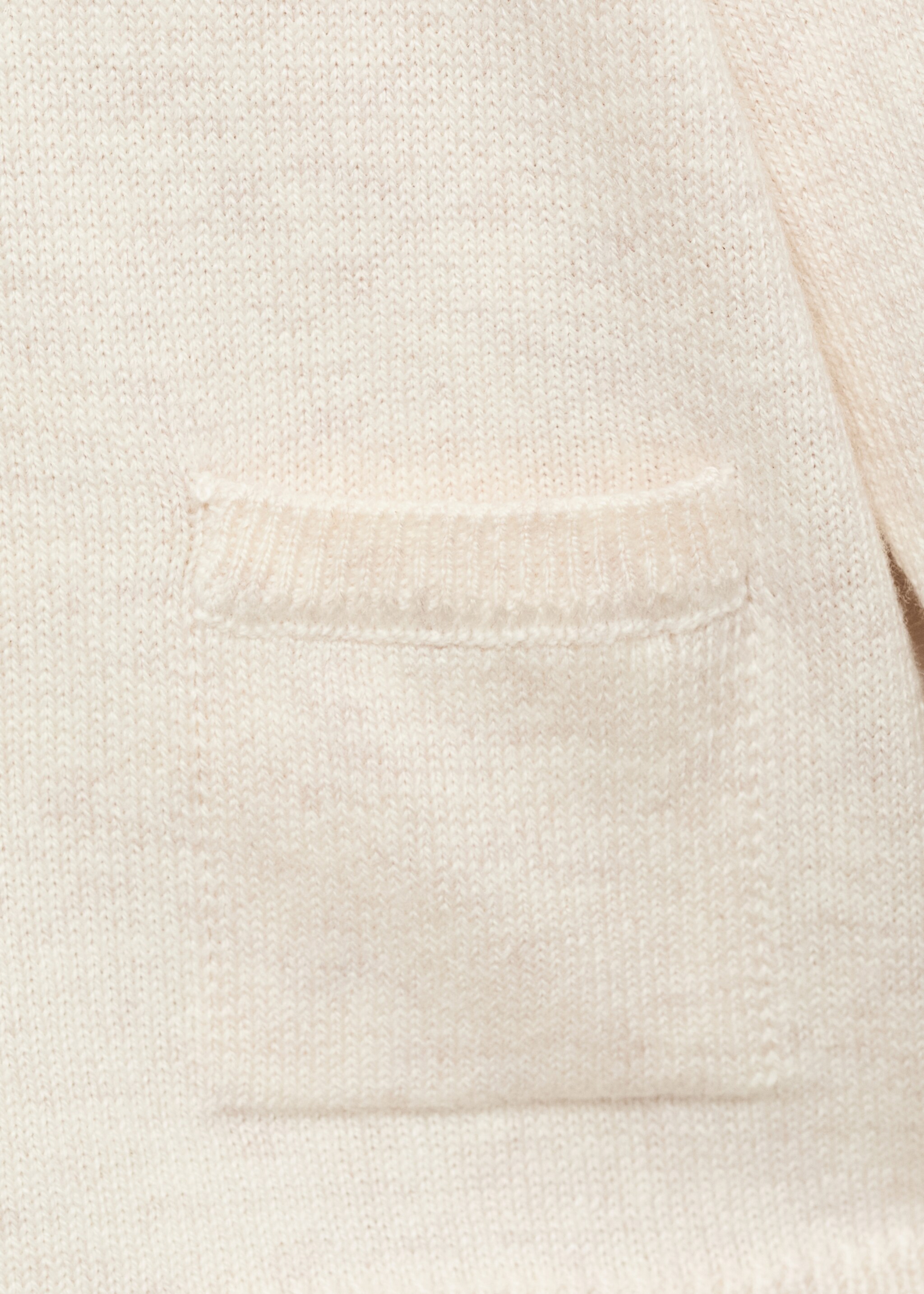 Knit pocket sweater - Details of the article 0