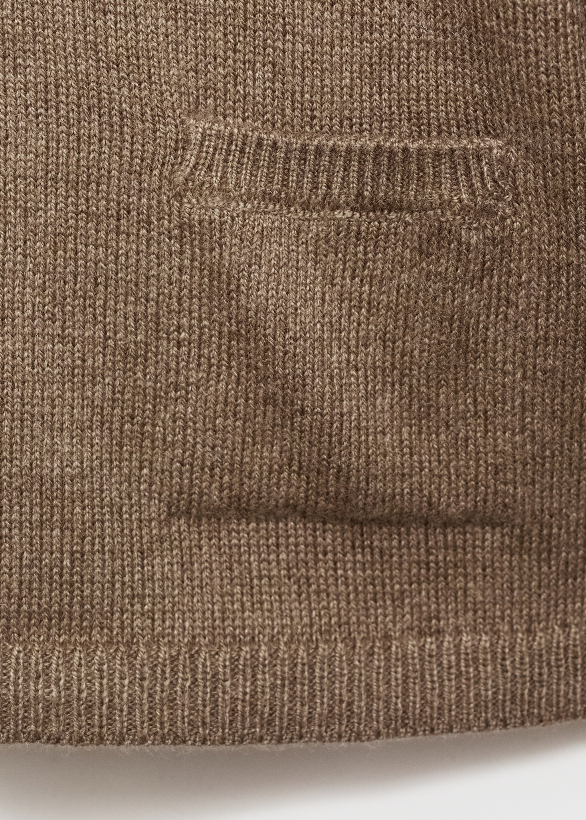 Knit pocket sweater - Details of the article 8
