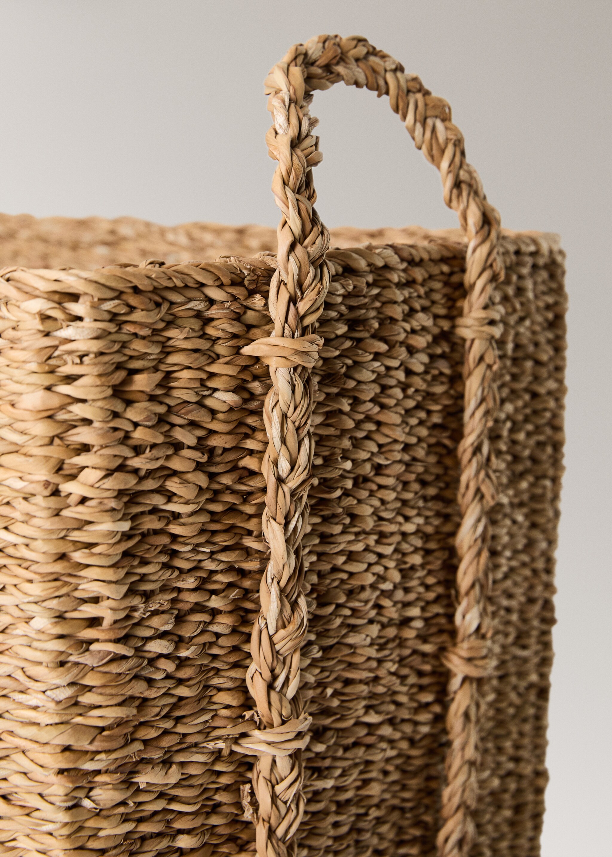 Grand panier en jonc de mer tressé - Détail de l'article 2