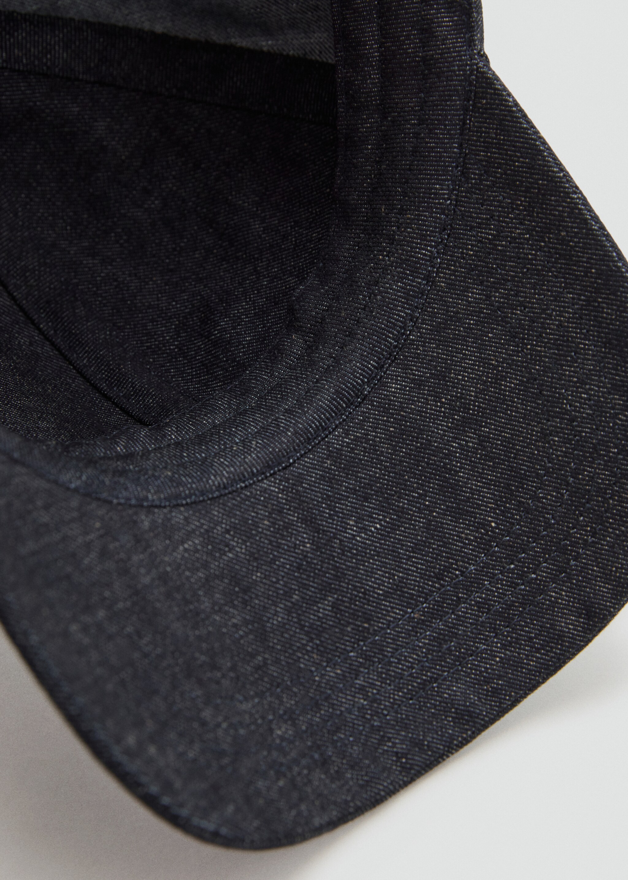 Cap basic - Details of the article 2, Black. Ref: 17082924-00.