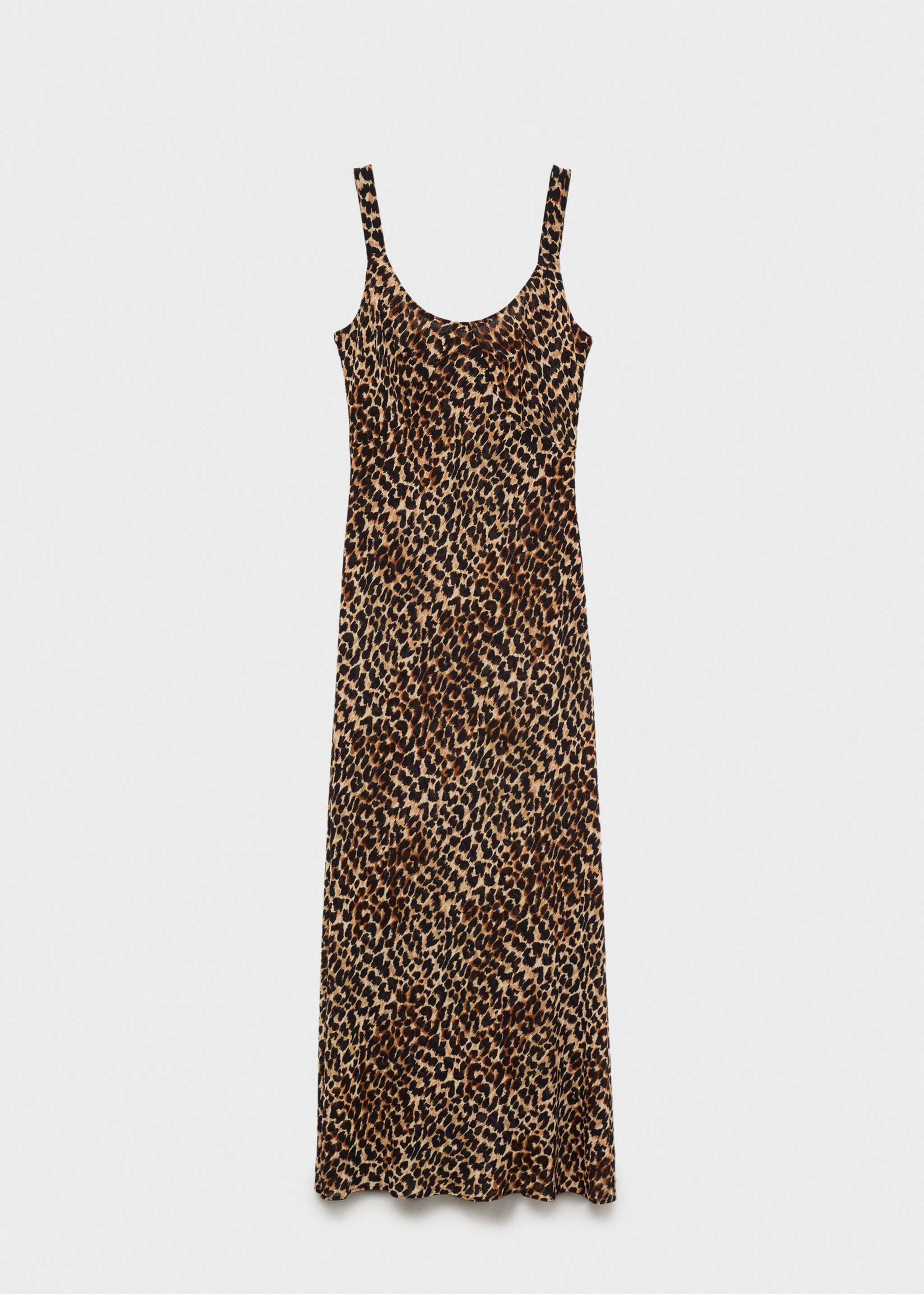 Animal-print midi-dress - Article without model