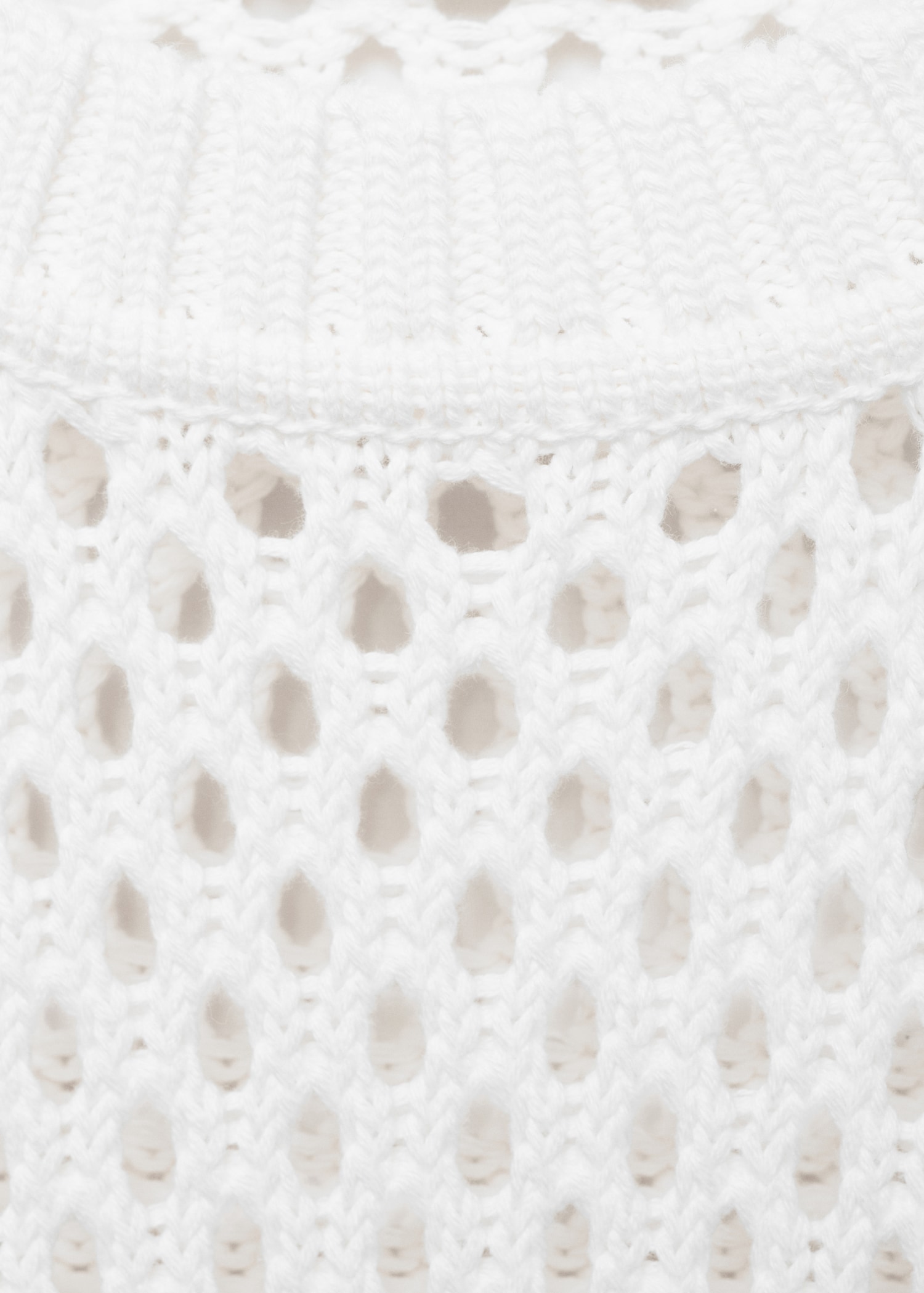 Openwork knit sweater - Details of the article 0
