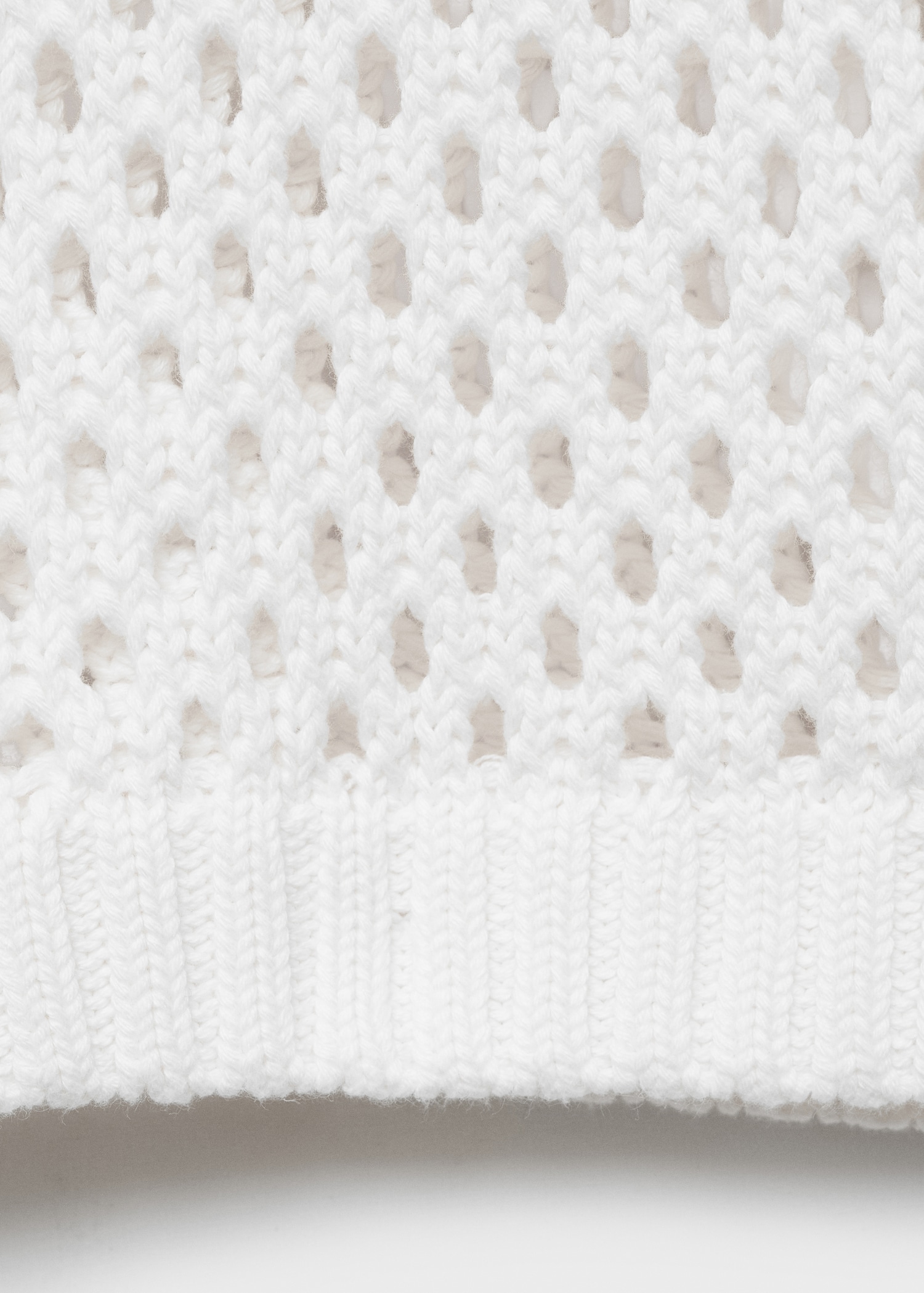 Openwork knit sweater - Details of the article 8