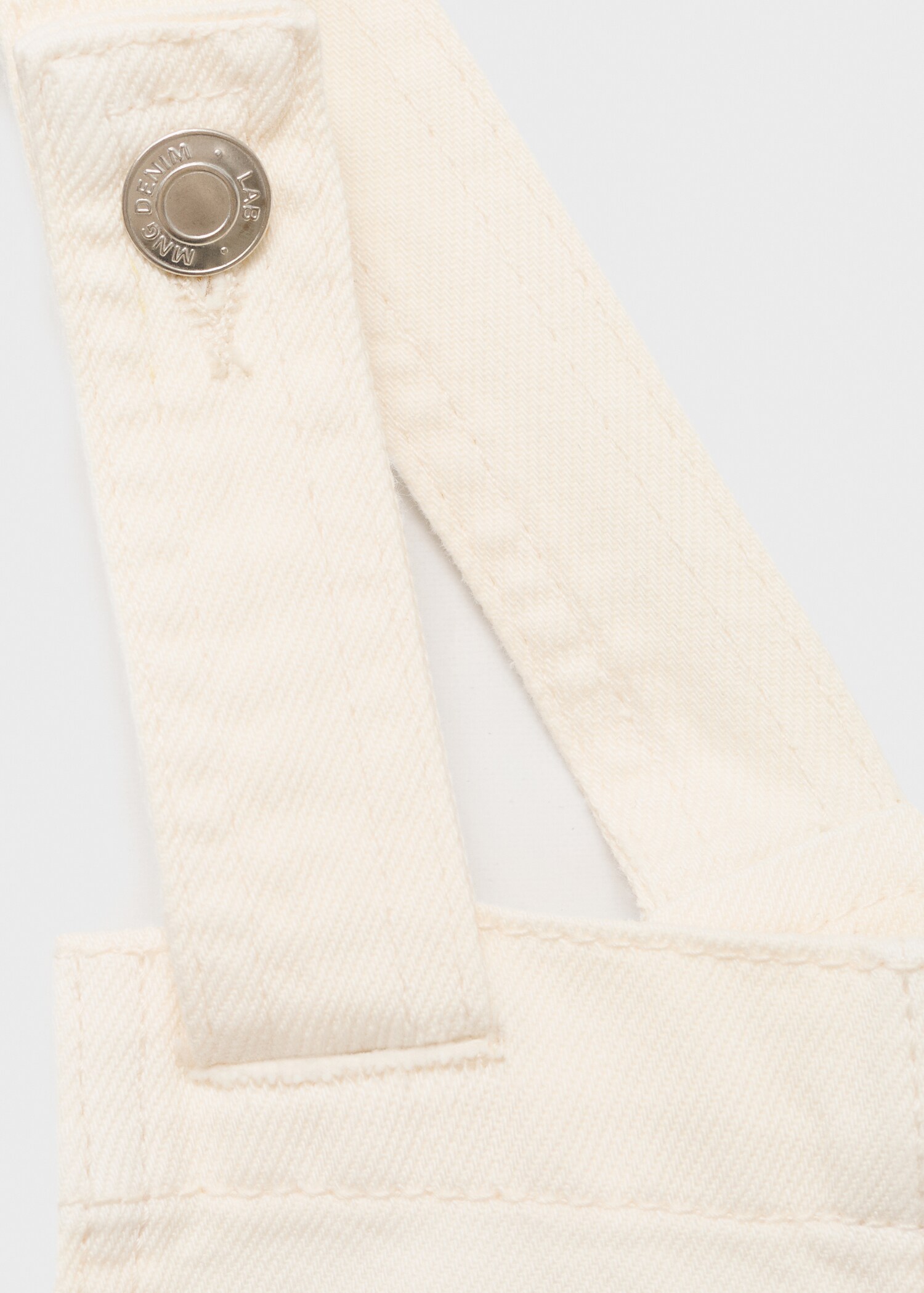 Robe chasuble courte en jean - Détail de l'article 8