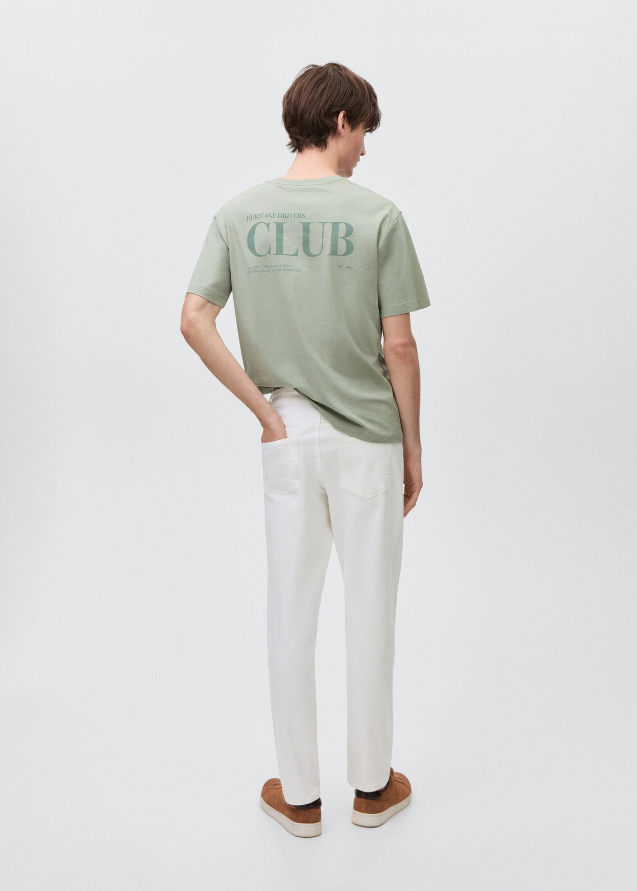 Jean straight fit - Verso de l’article