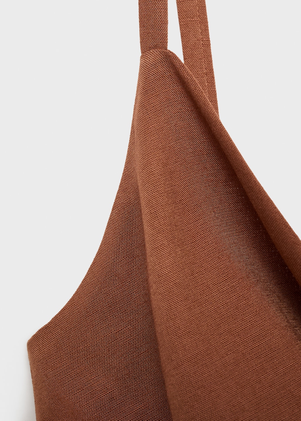 Long jumpsuit with draped neckline