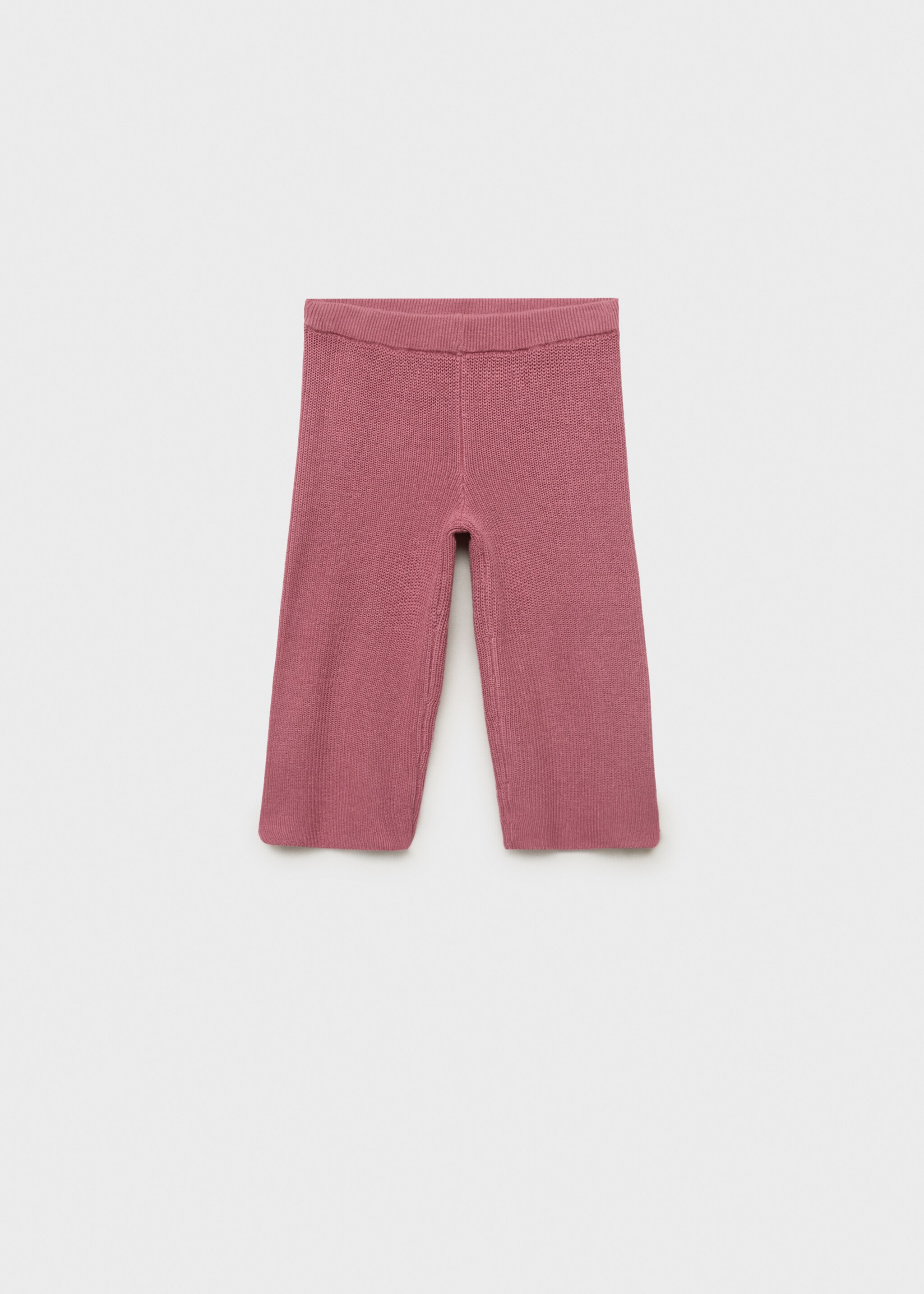 Cotton-knit trousers - Article without model
