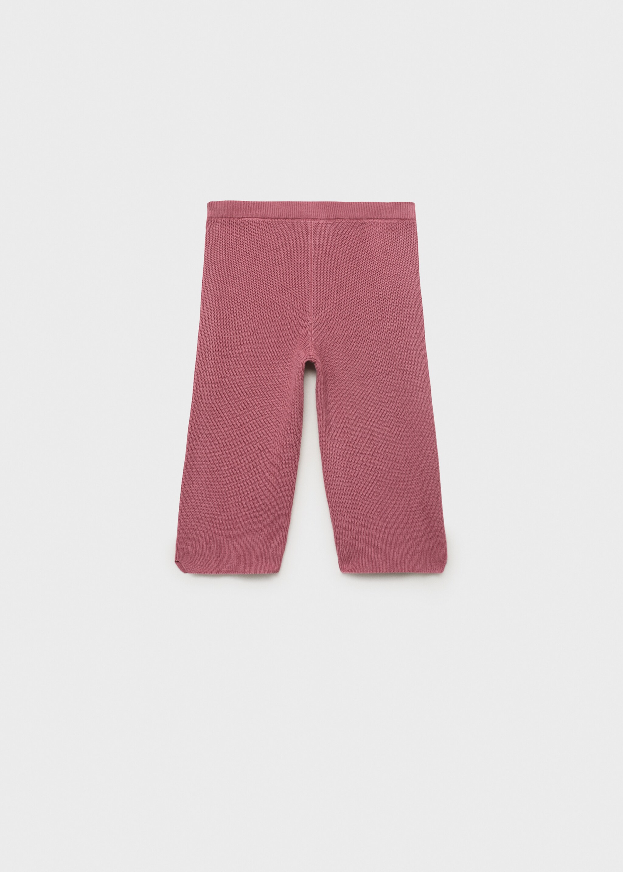 Cotton-knit trousers - Reverse of the article