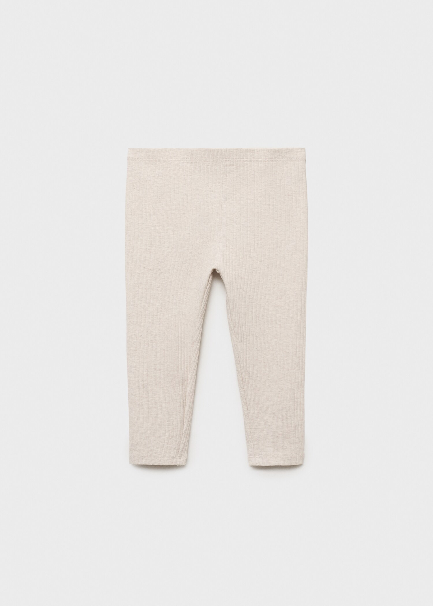 Legging maille côtelée coton - Article sans modèle
