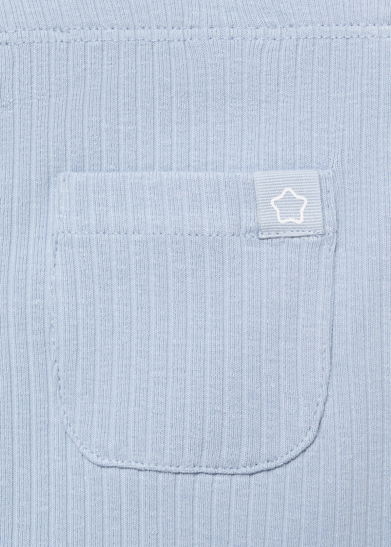 Legging maille côtelée coton - Détail de l'article 8