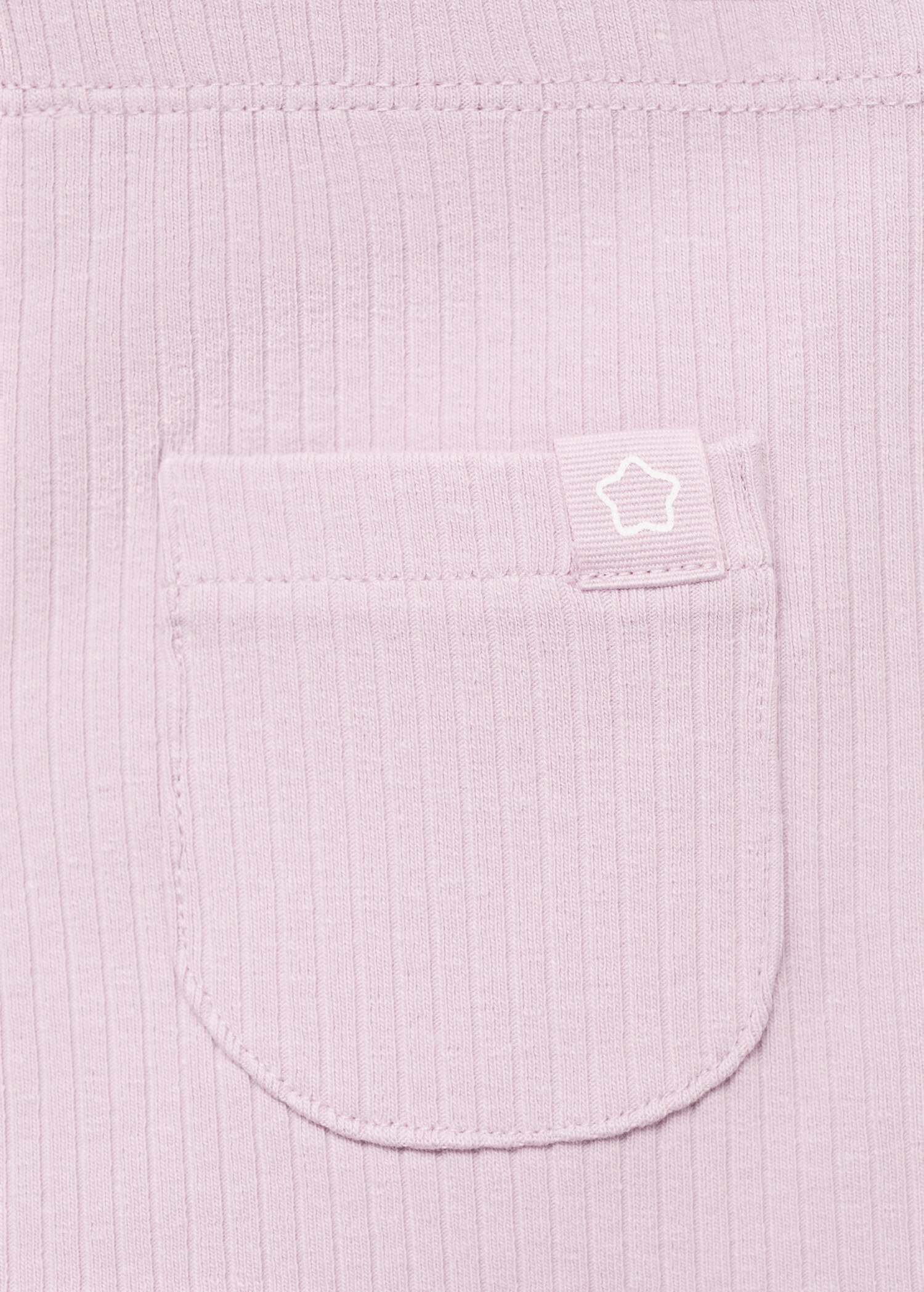 Legging maille côtelée coton - Détail de l'article 8