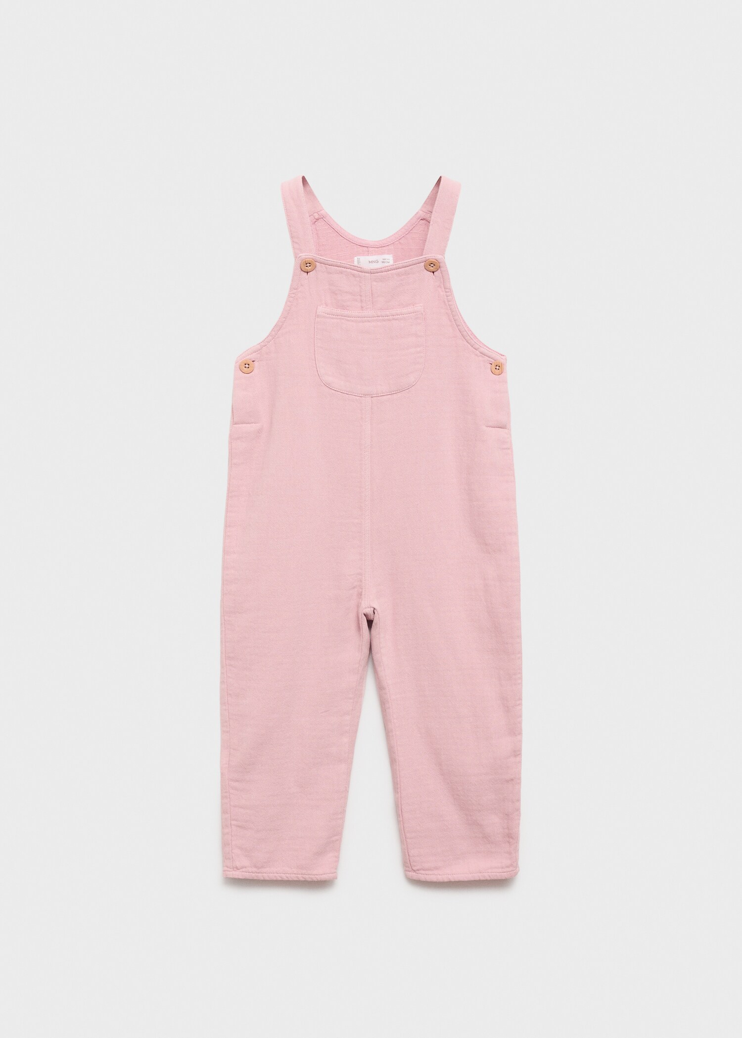 Long cotton dungarees - Article without model