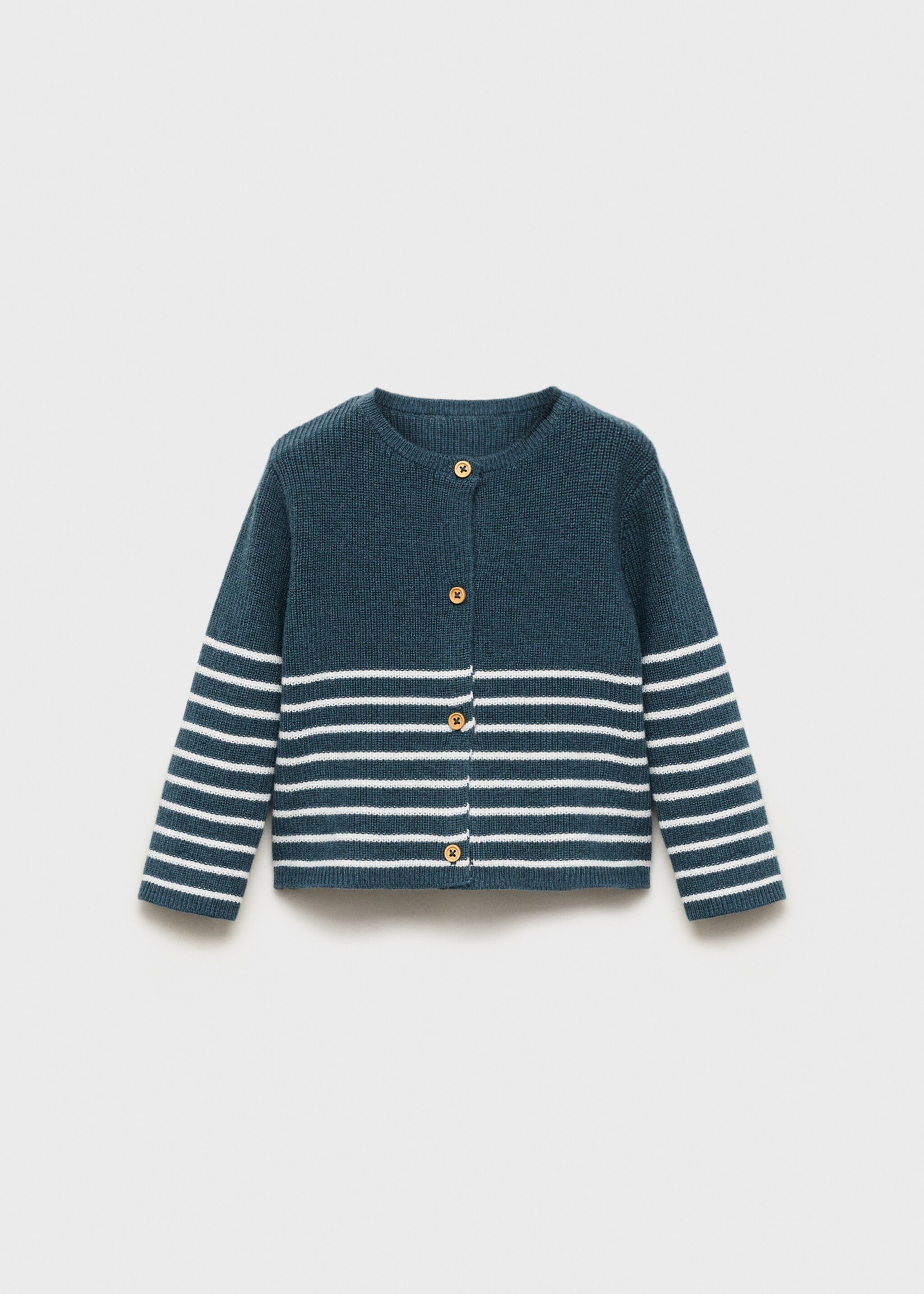 Cardigan maille rayures - Article sans modèle