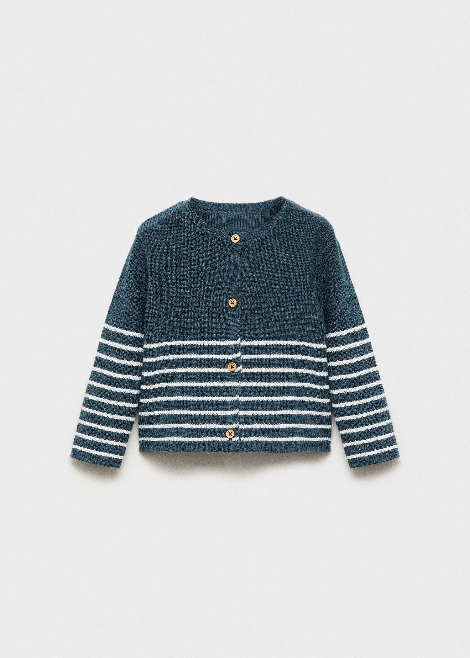Cardigan maille rayures - Article sans modèle