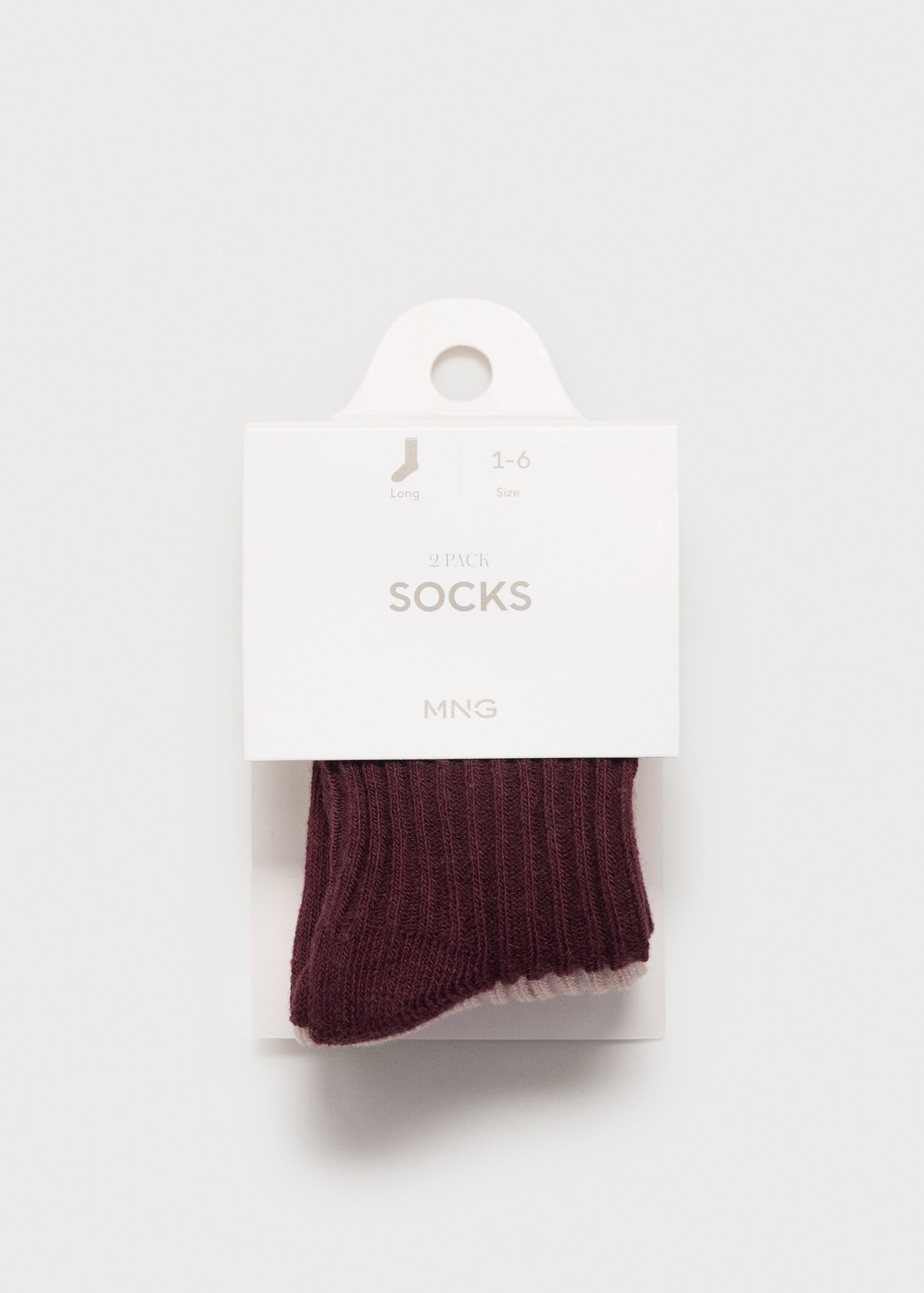 2 pack ribbed socks - Details of the article 0