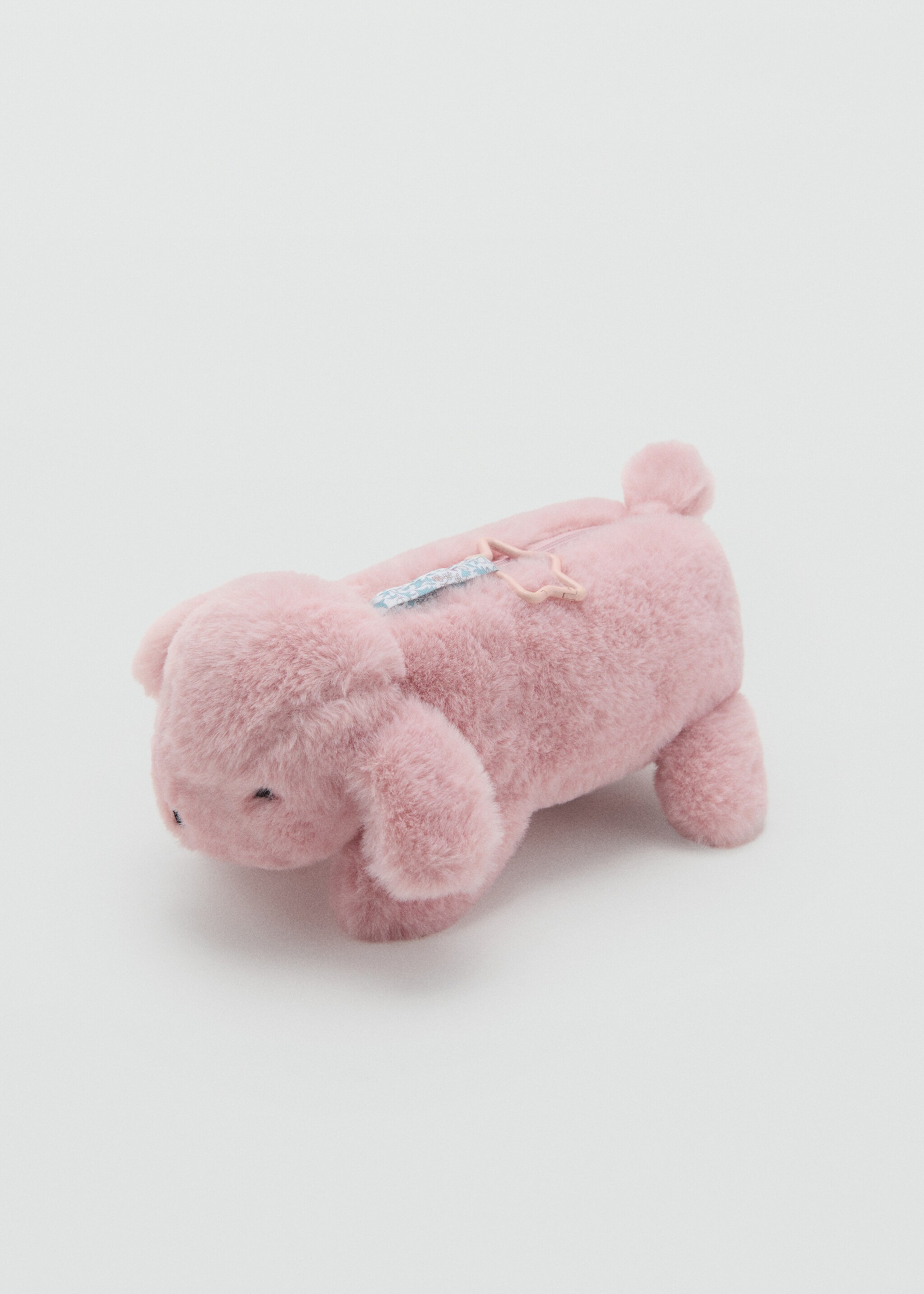 Estuche perrito - Plano medio, Rosa palo. Ref: 17083298-00.