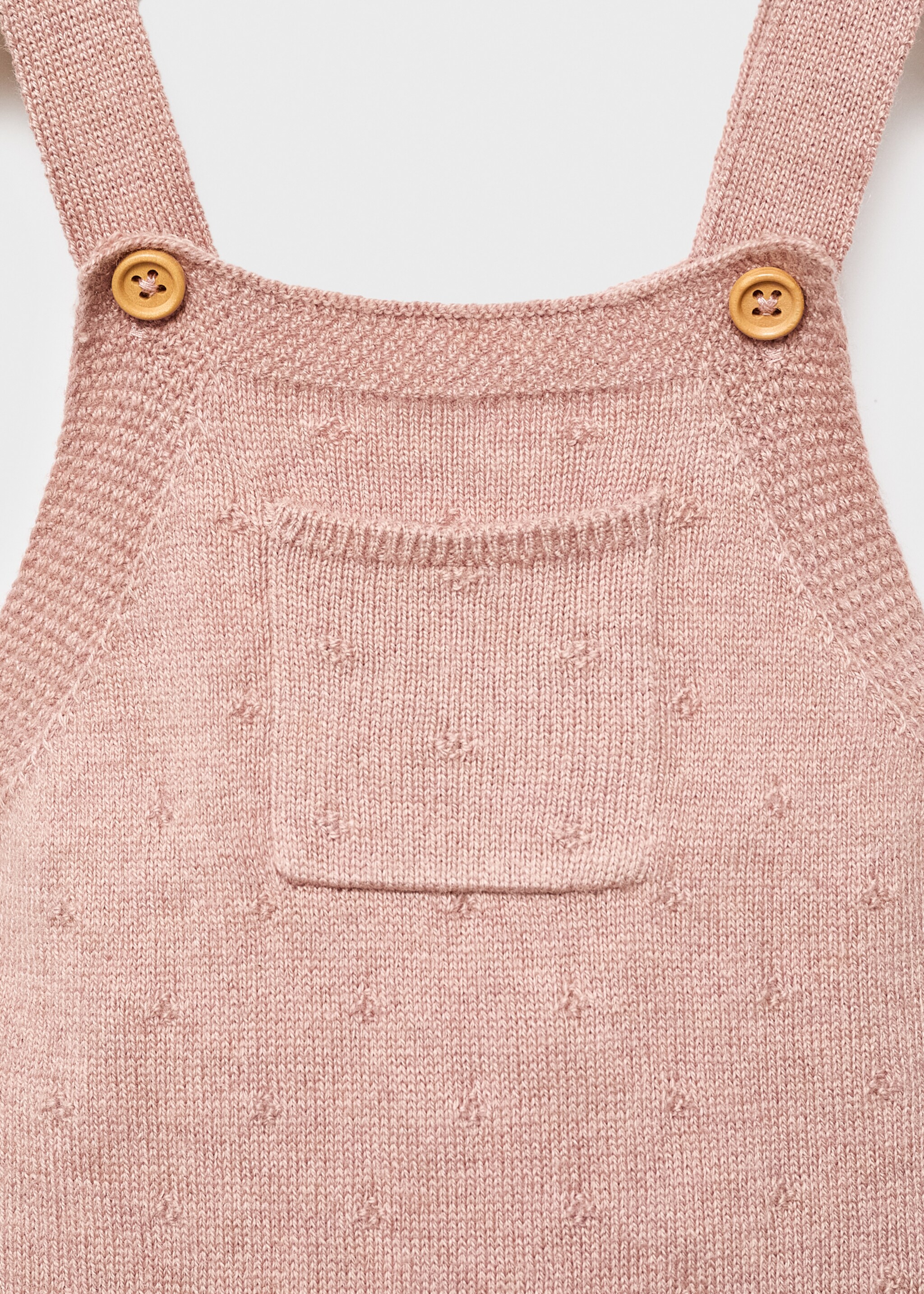 Dungarees britainp - Details of the article 8, Pale Pink. Ref: 17083299-00.