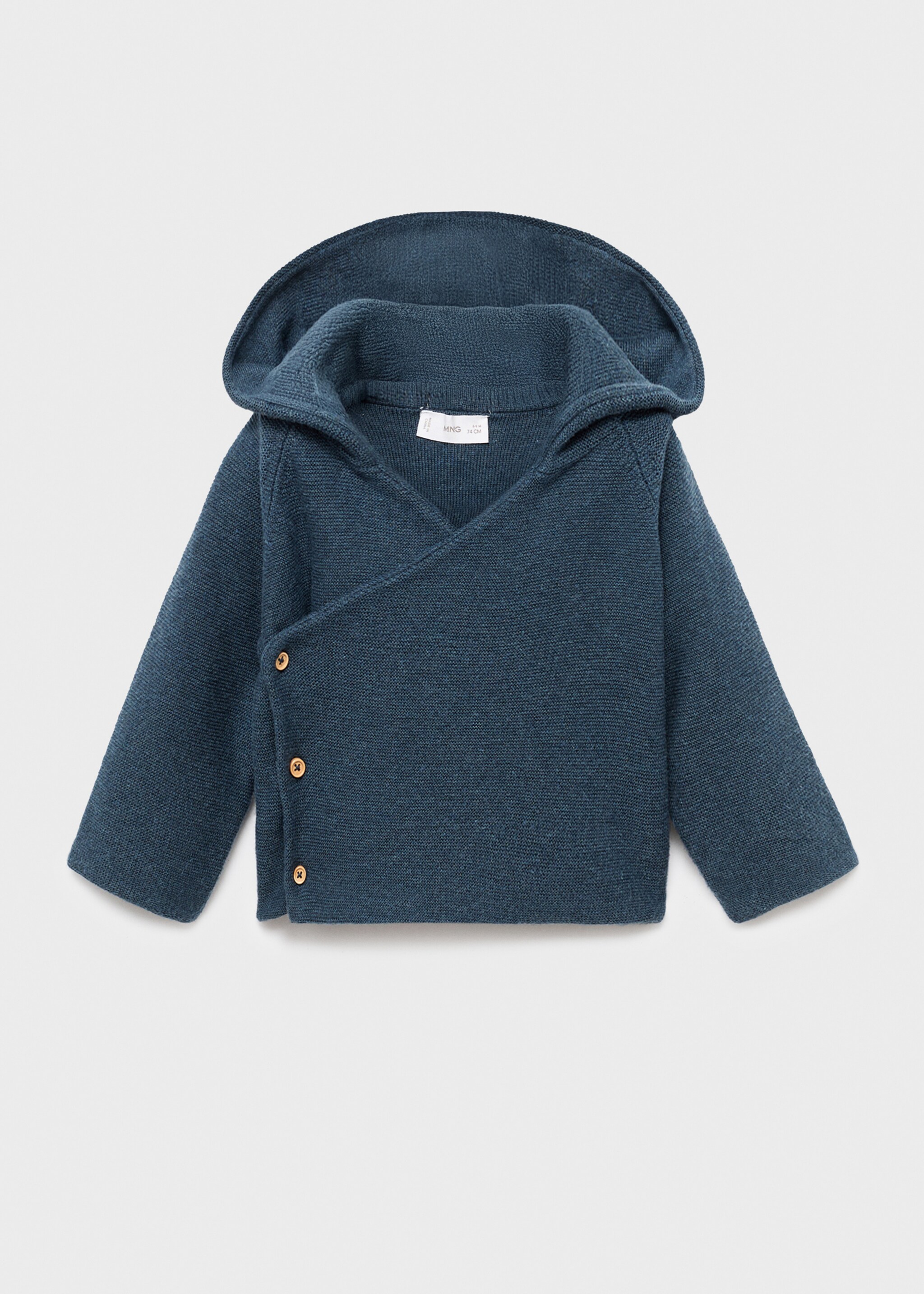 Cardigan caceres - Article without model, Petrol Blue. Ref: 17083302-00.