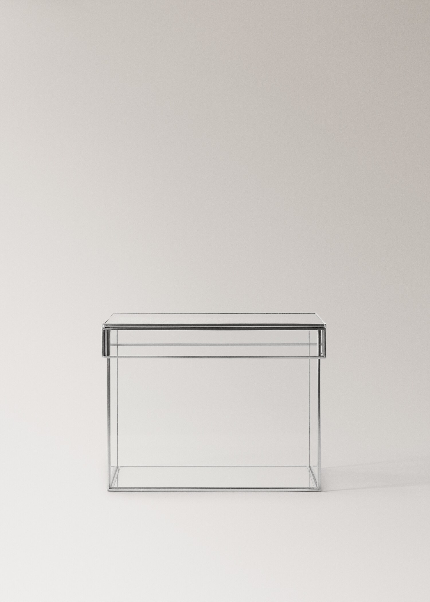Medium square metal box - Article without model