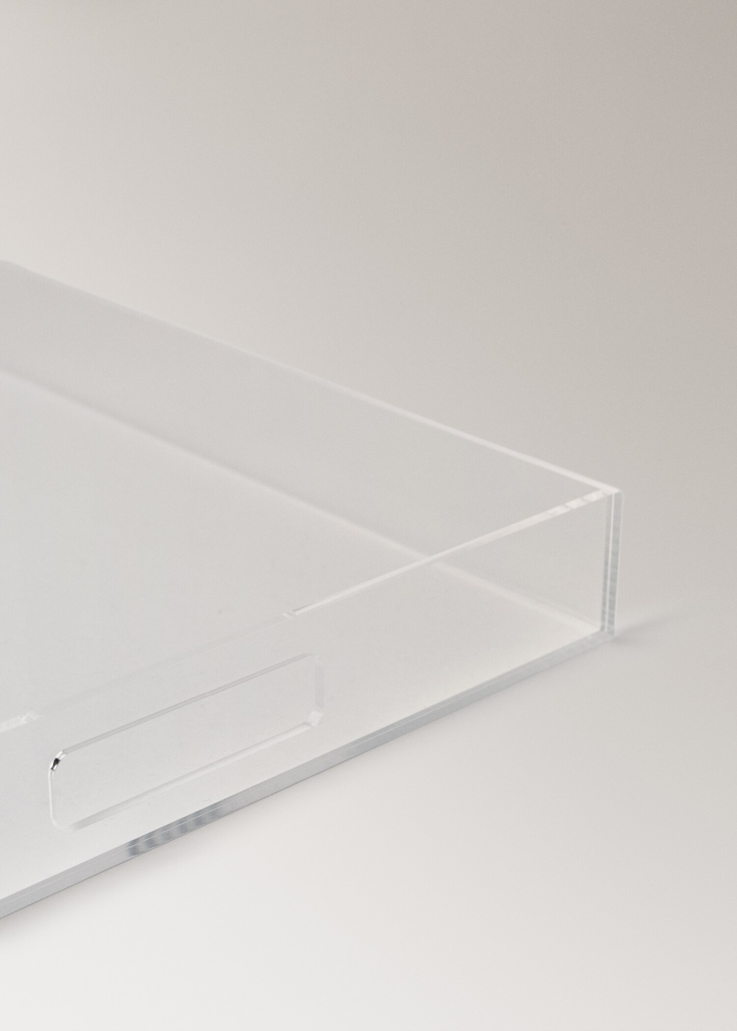Large rectangular acrylic tray - Details of the article 2
