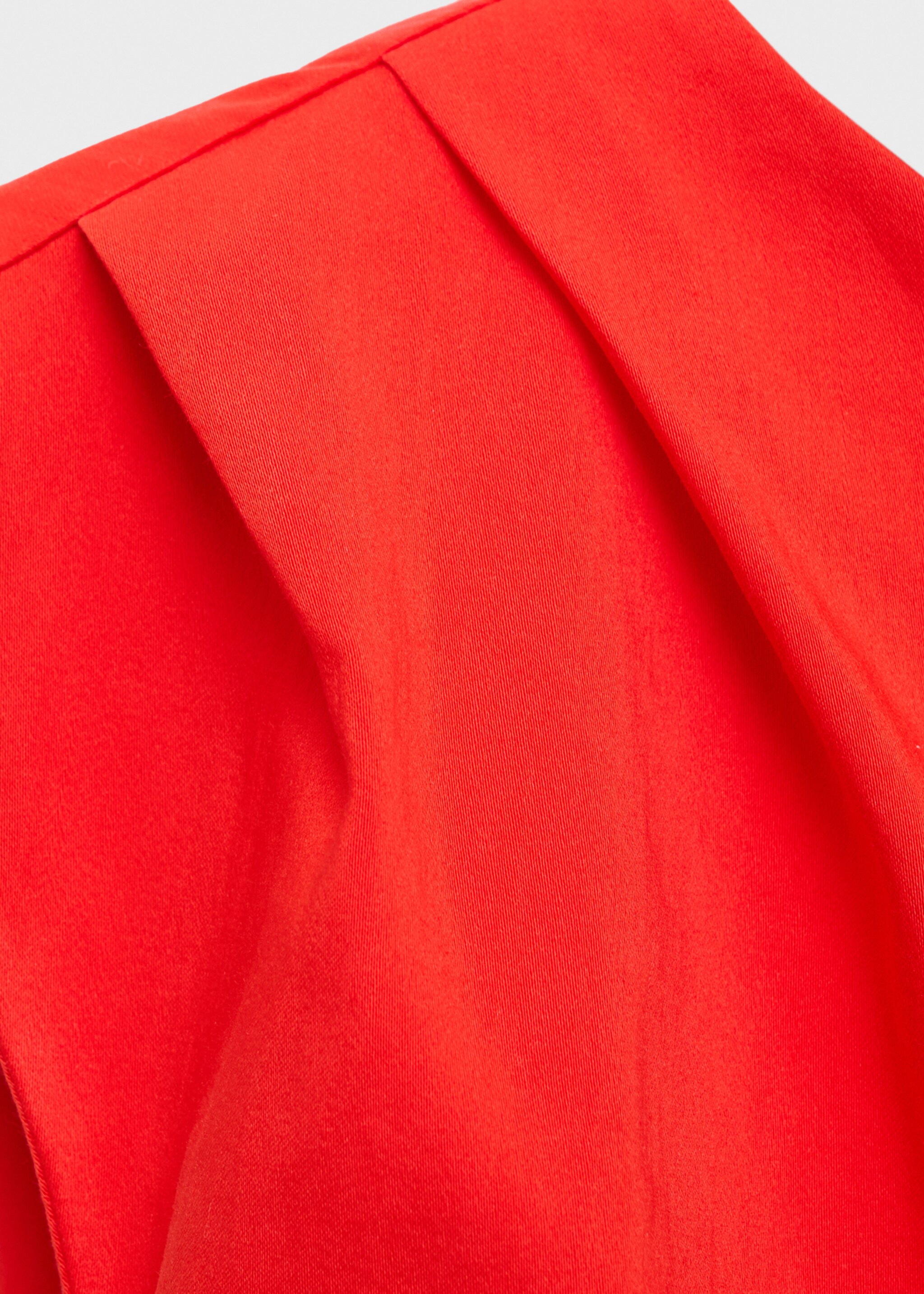 Vestido corto cuello asimétrico - Detalle del artículo 7