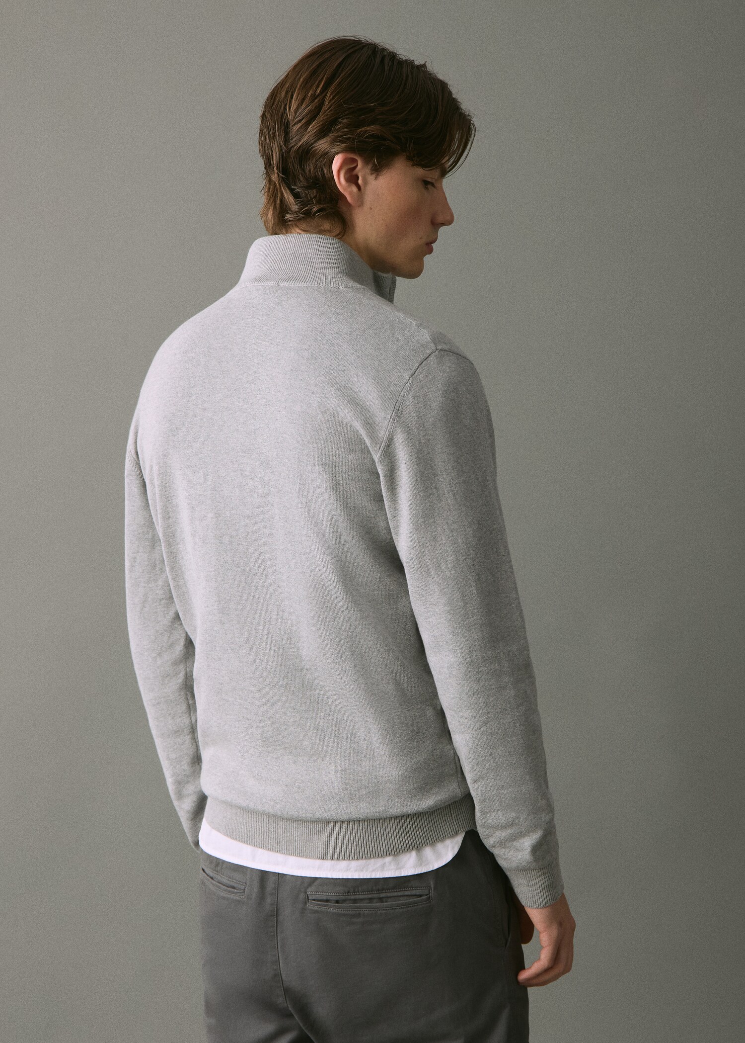 Pull-over coton col perkins - Verso de l’article