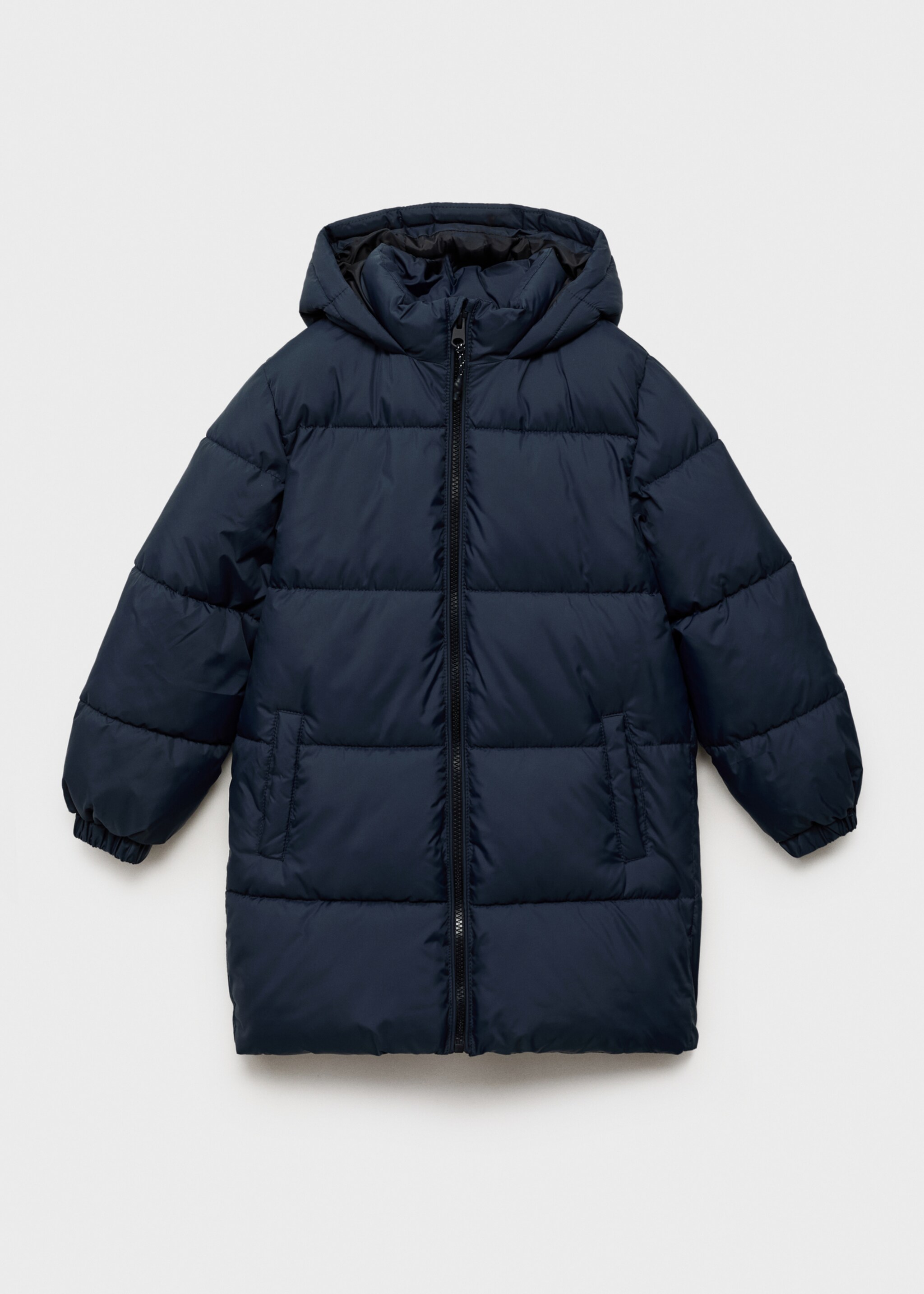 Hooded liner quilted coat - Article without model