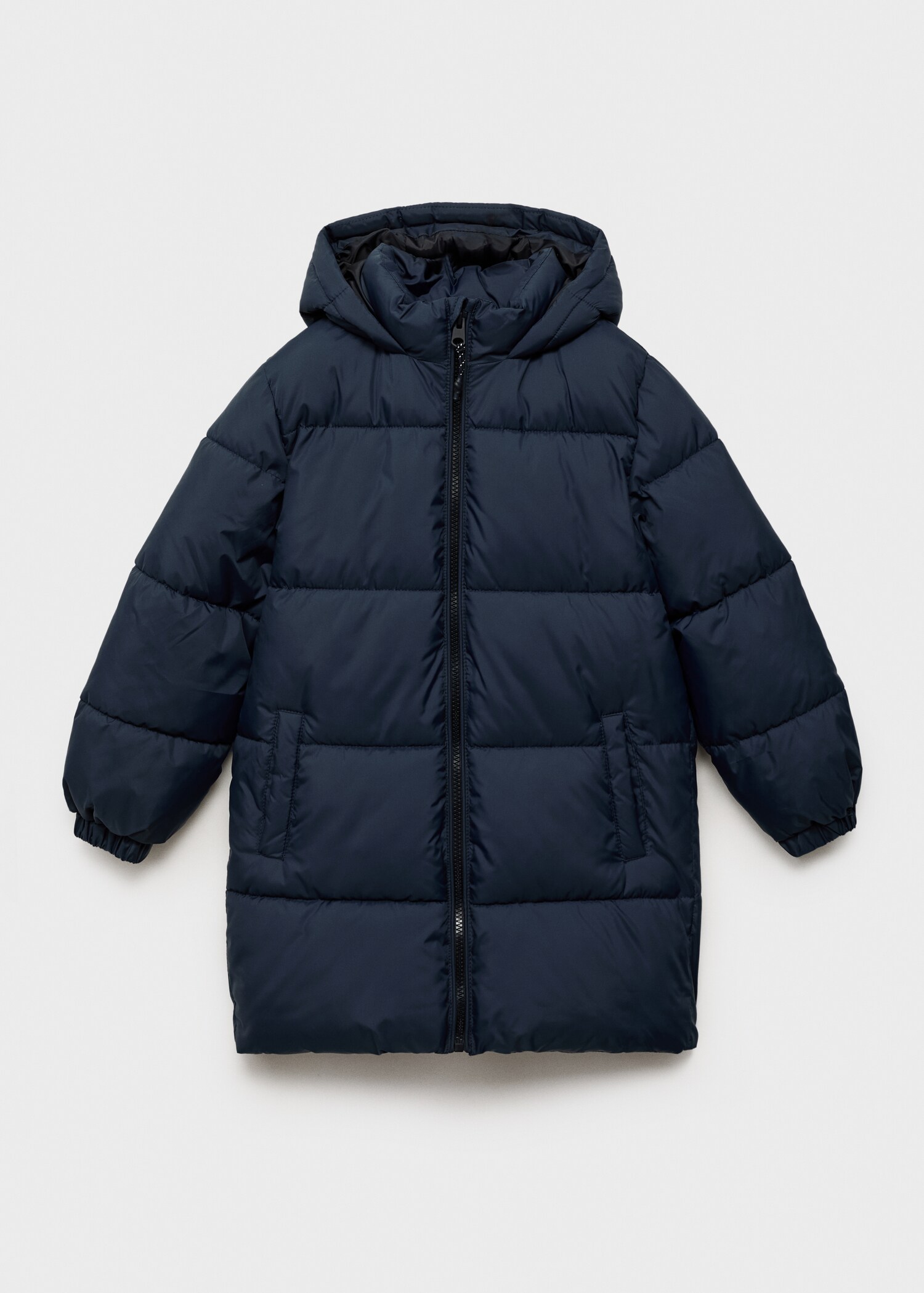 Hooded liner quilted coat - Article without model