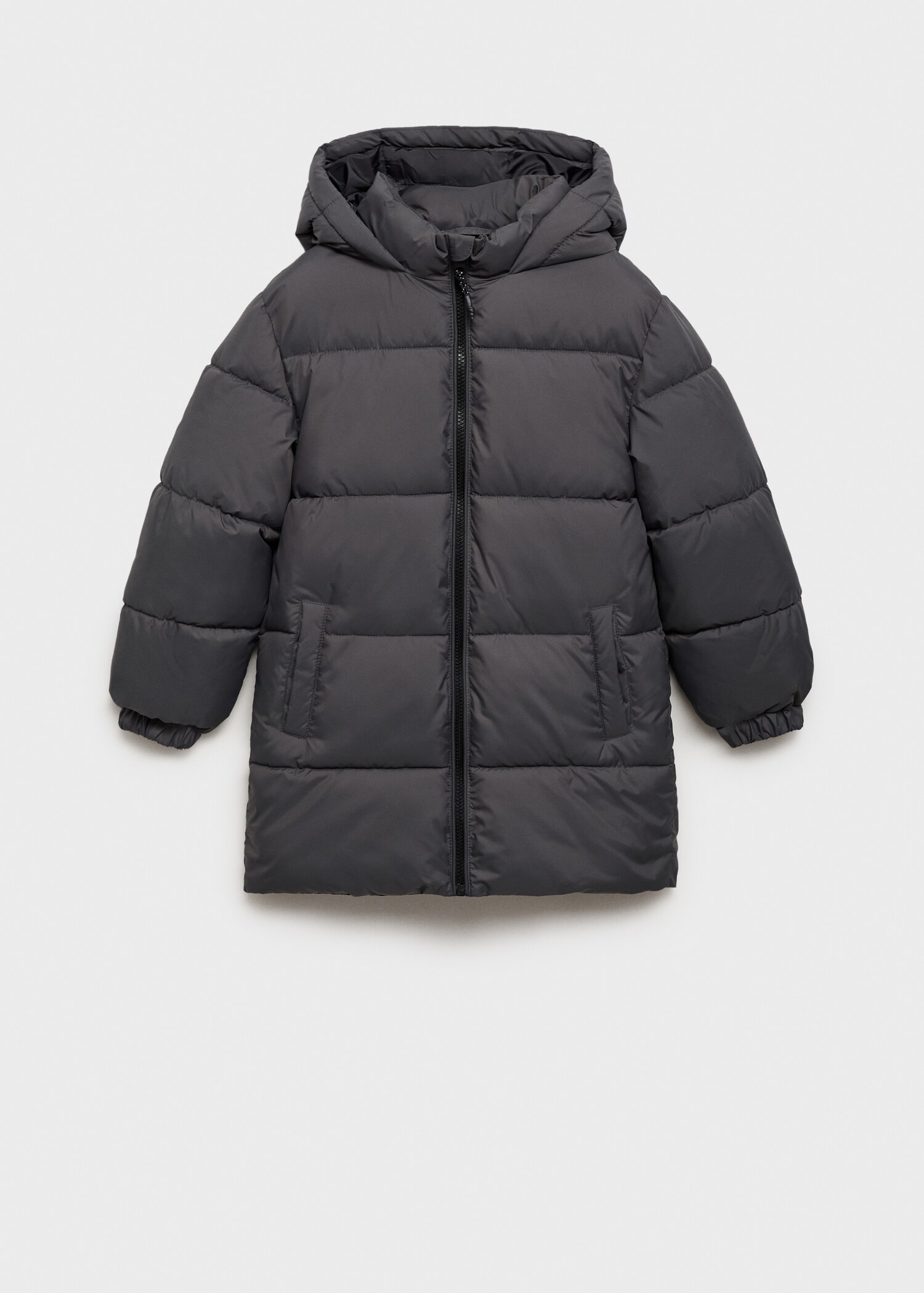 Hooded liner quilted coat - Article without model