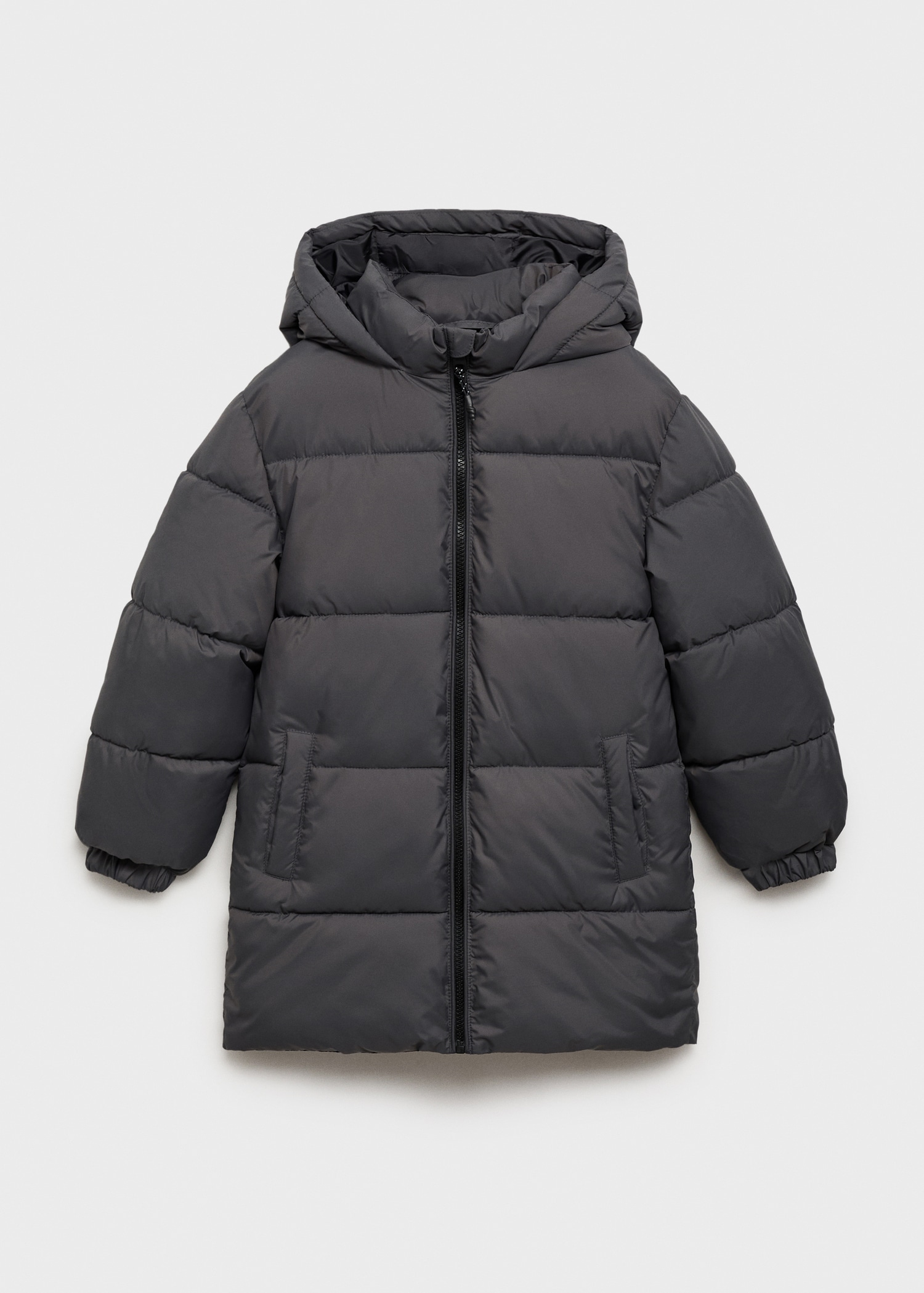 Abrigo largo forro acolchado Niños MANGO República Dominicana