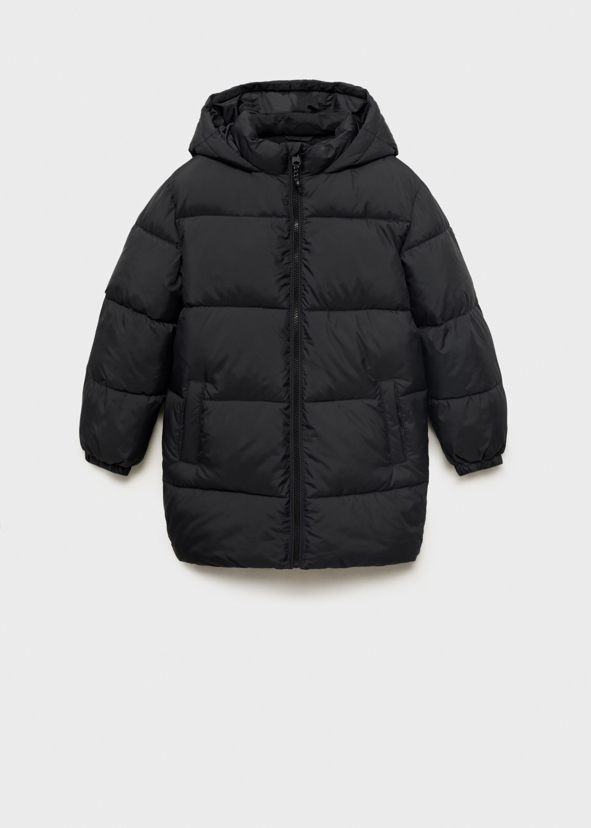 Hooded liner quilted coat - Article without model
