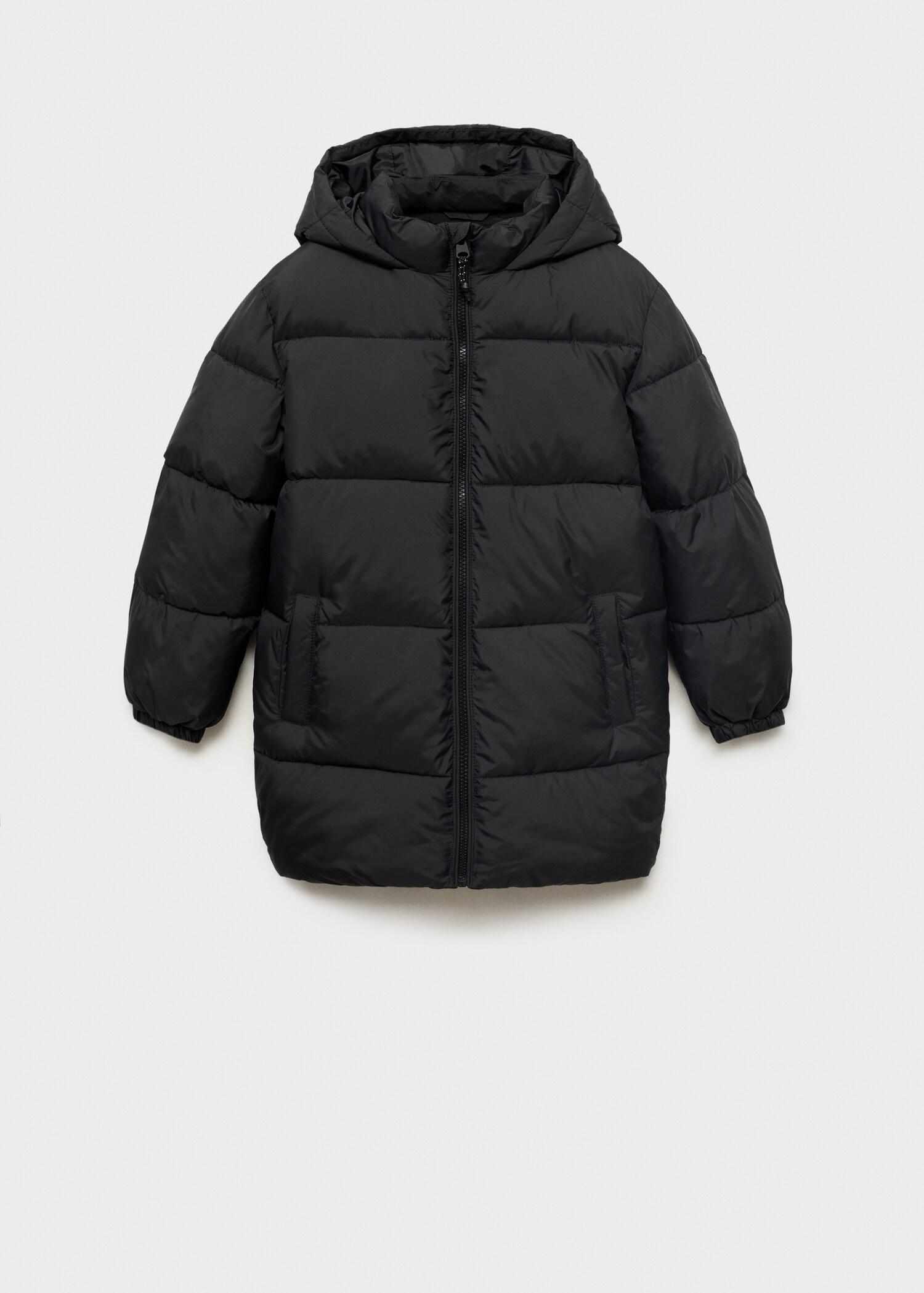 Hooded liner quilted coat - Article without model