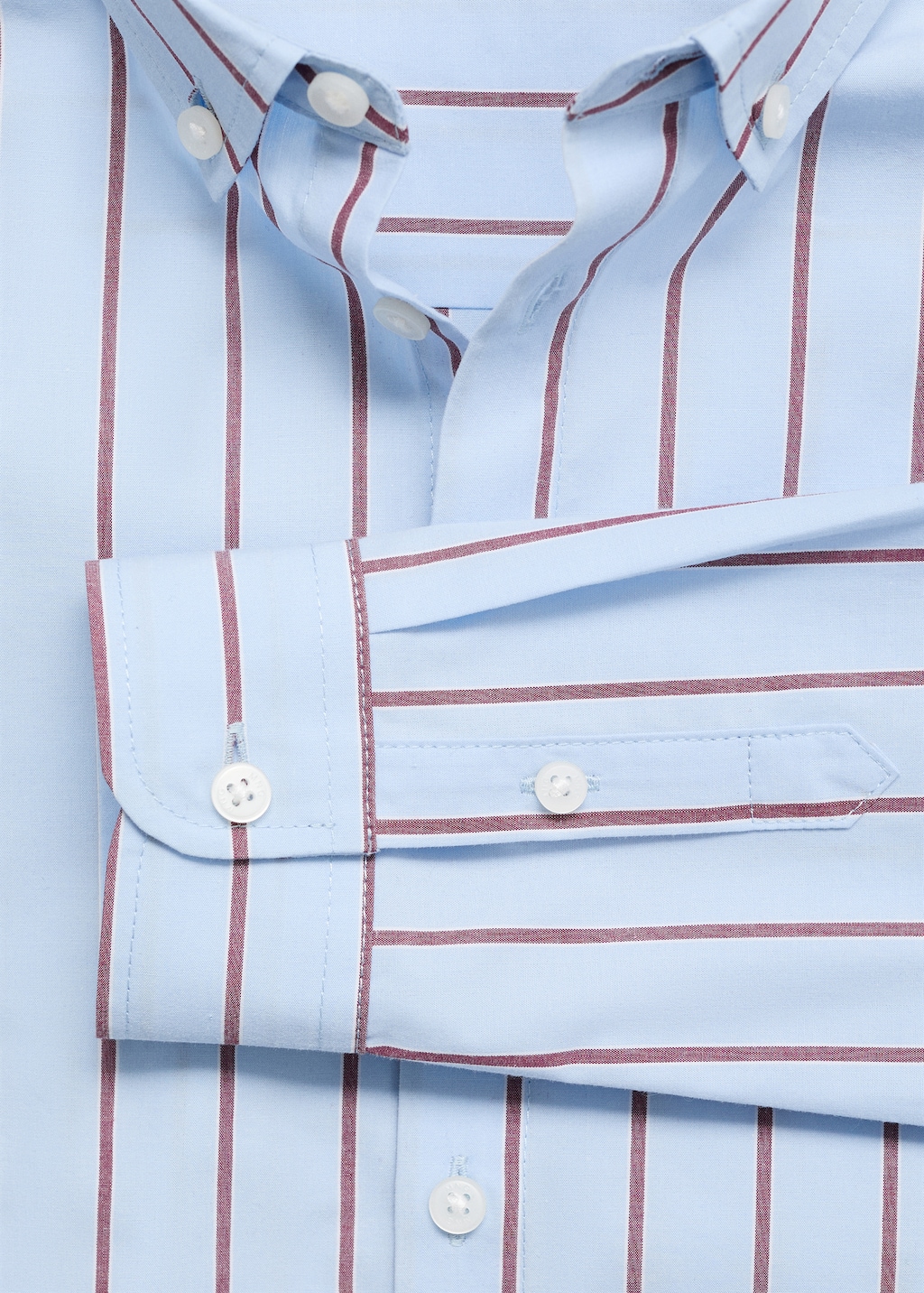 Striped cotton shirt