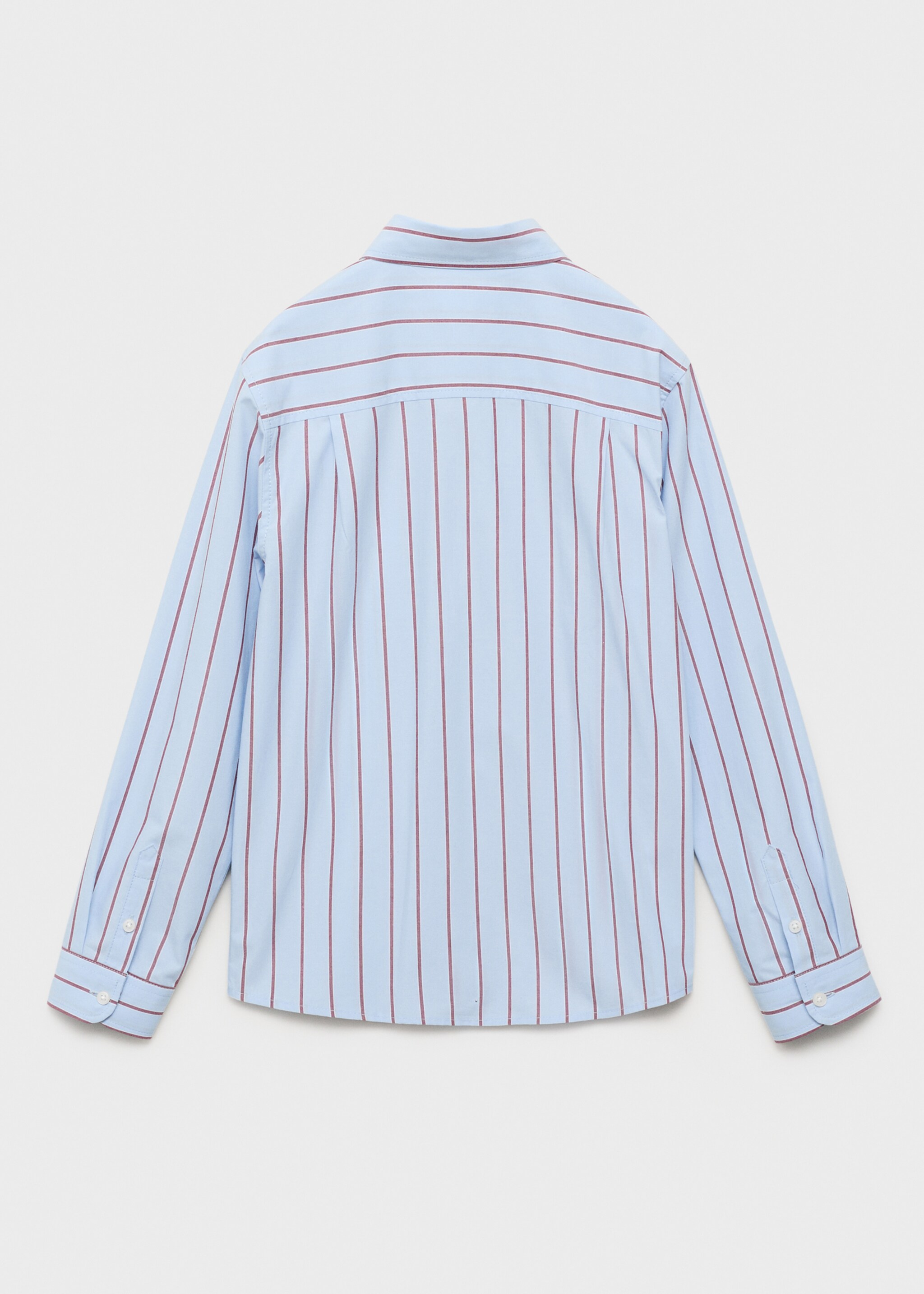 Chemise à rayures en coton - Verso de l’article