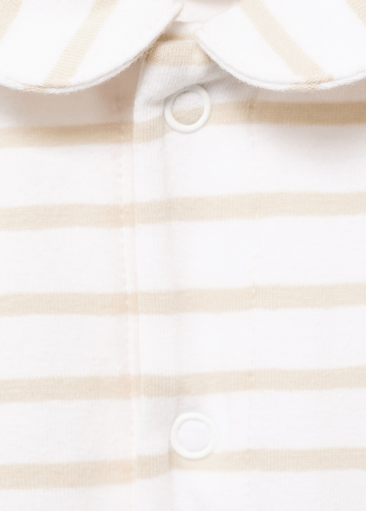 Striped onesie pyjamas - Details of the article 0