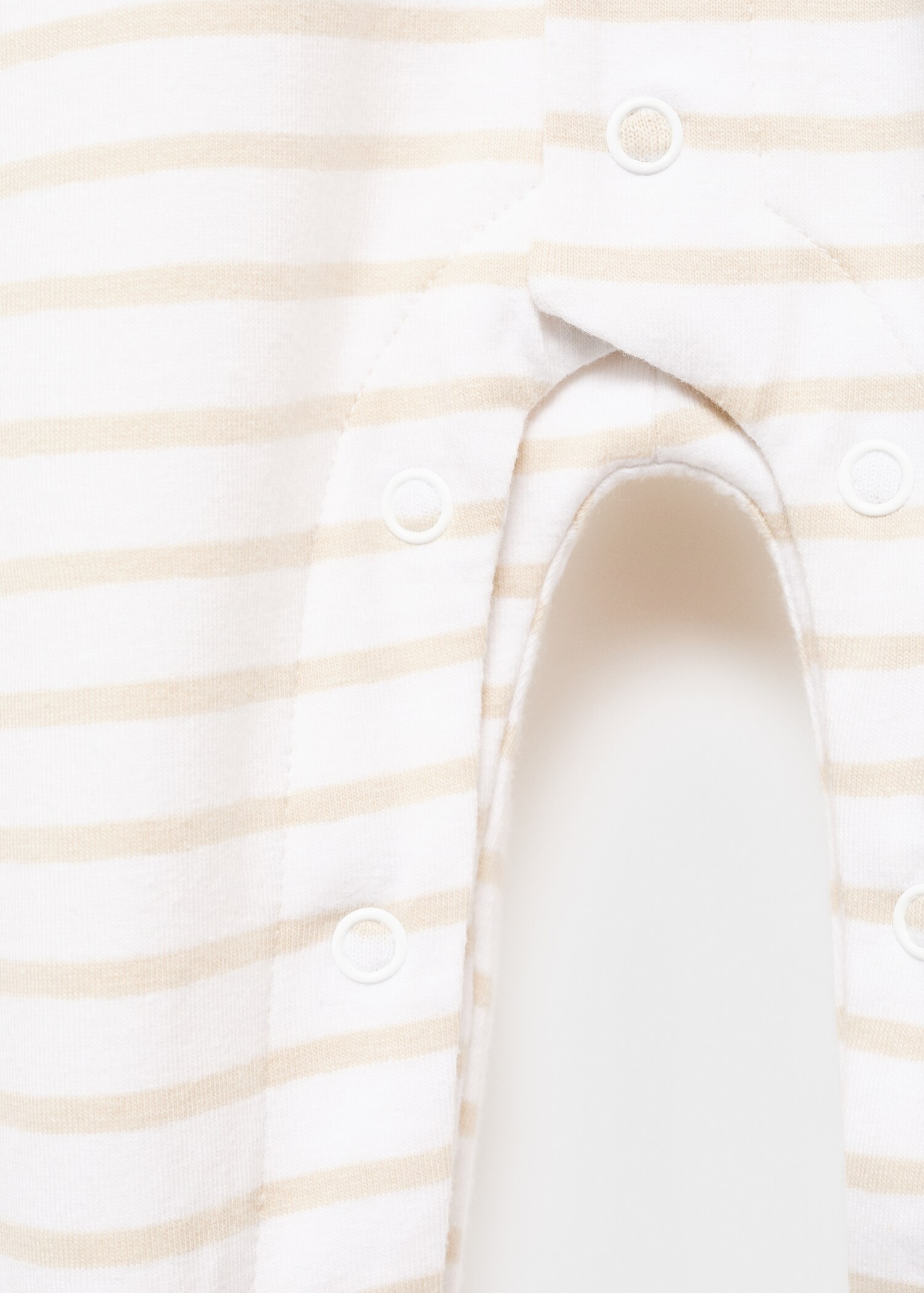Striped onesie pyjamas - Details of the article 8