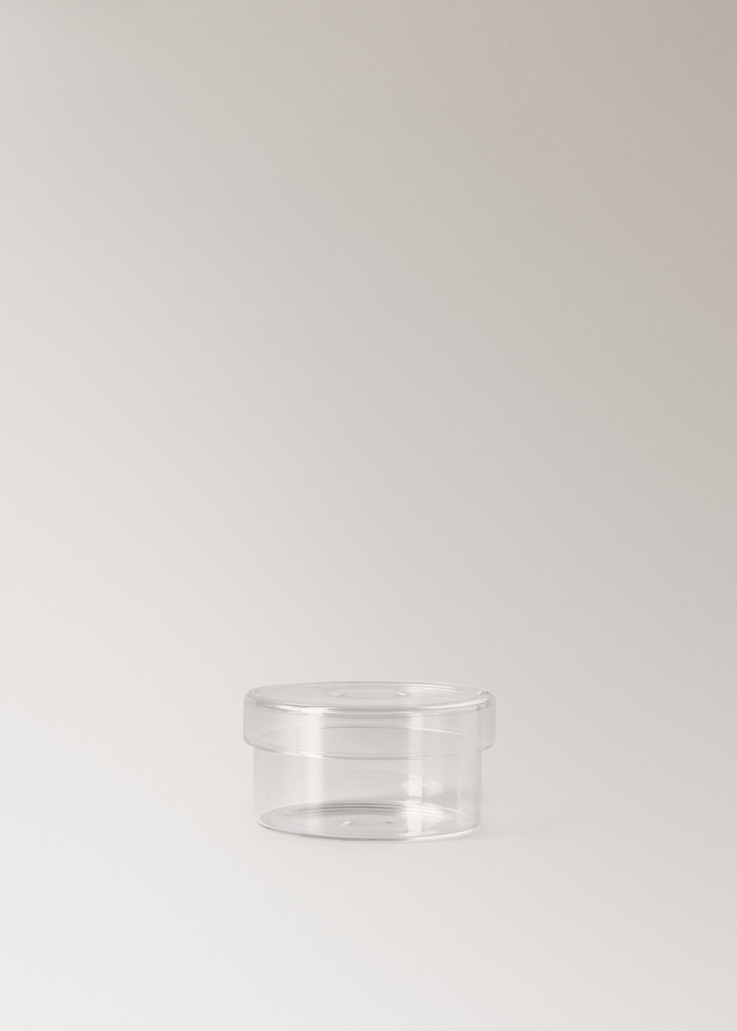 Borosilicaat badkamerfles met deksel M - Artikel zonder model