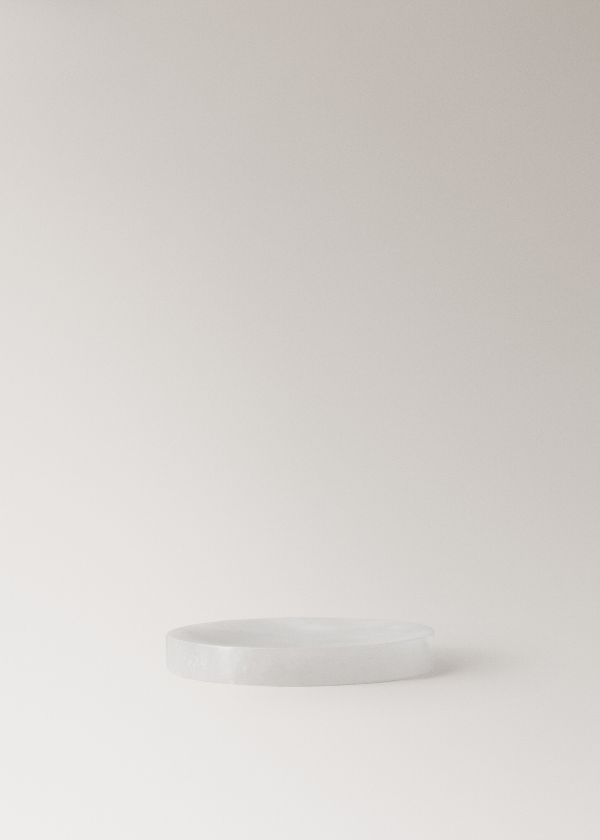 Small alabaster valet tray - Article without model, White. Ref: 17083798-00.