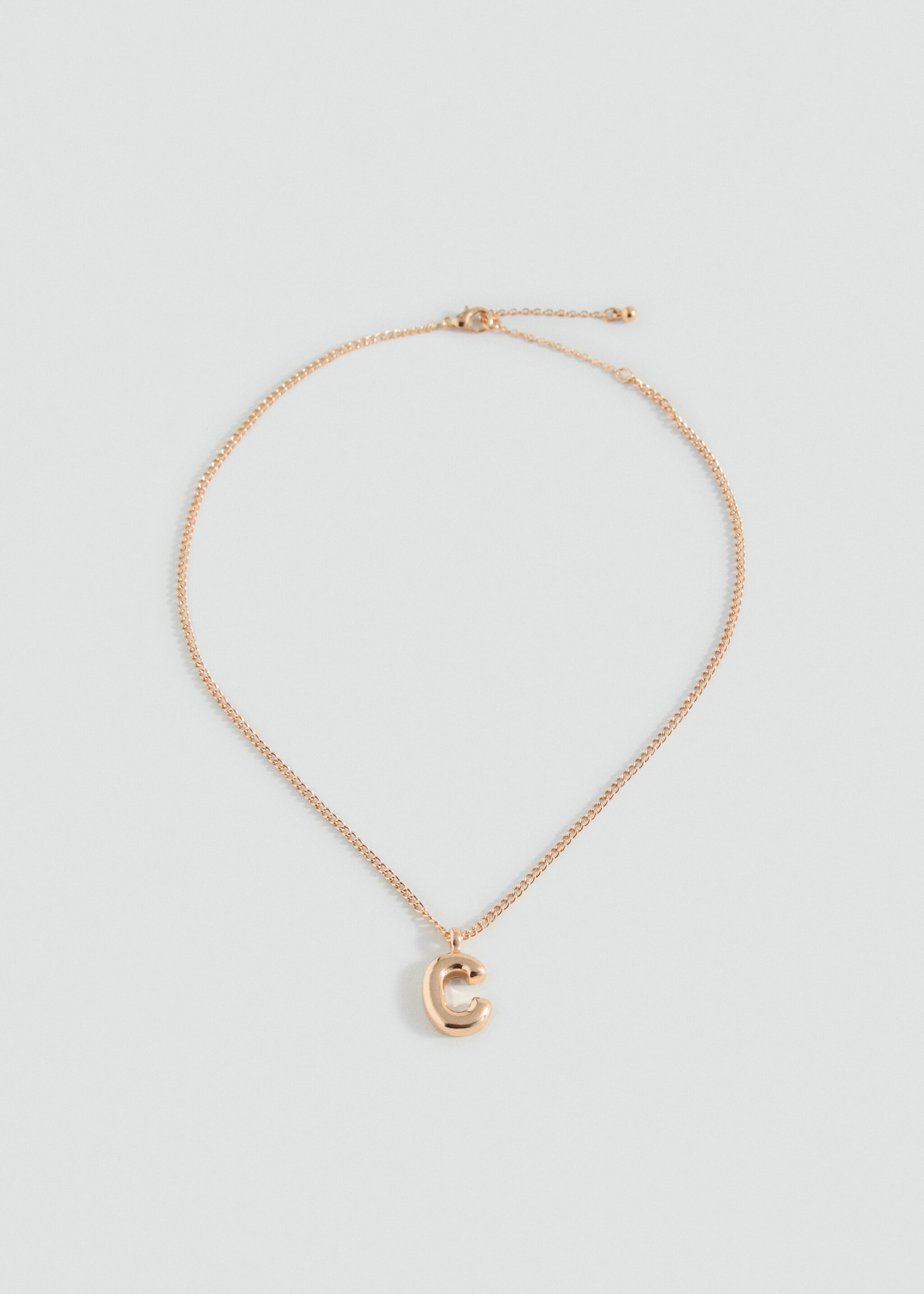 Ketting met letterhanger - Artikel zonder model, Goud. Ref: 17083802-00.