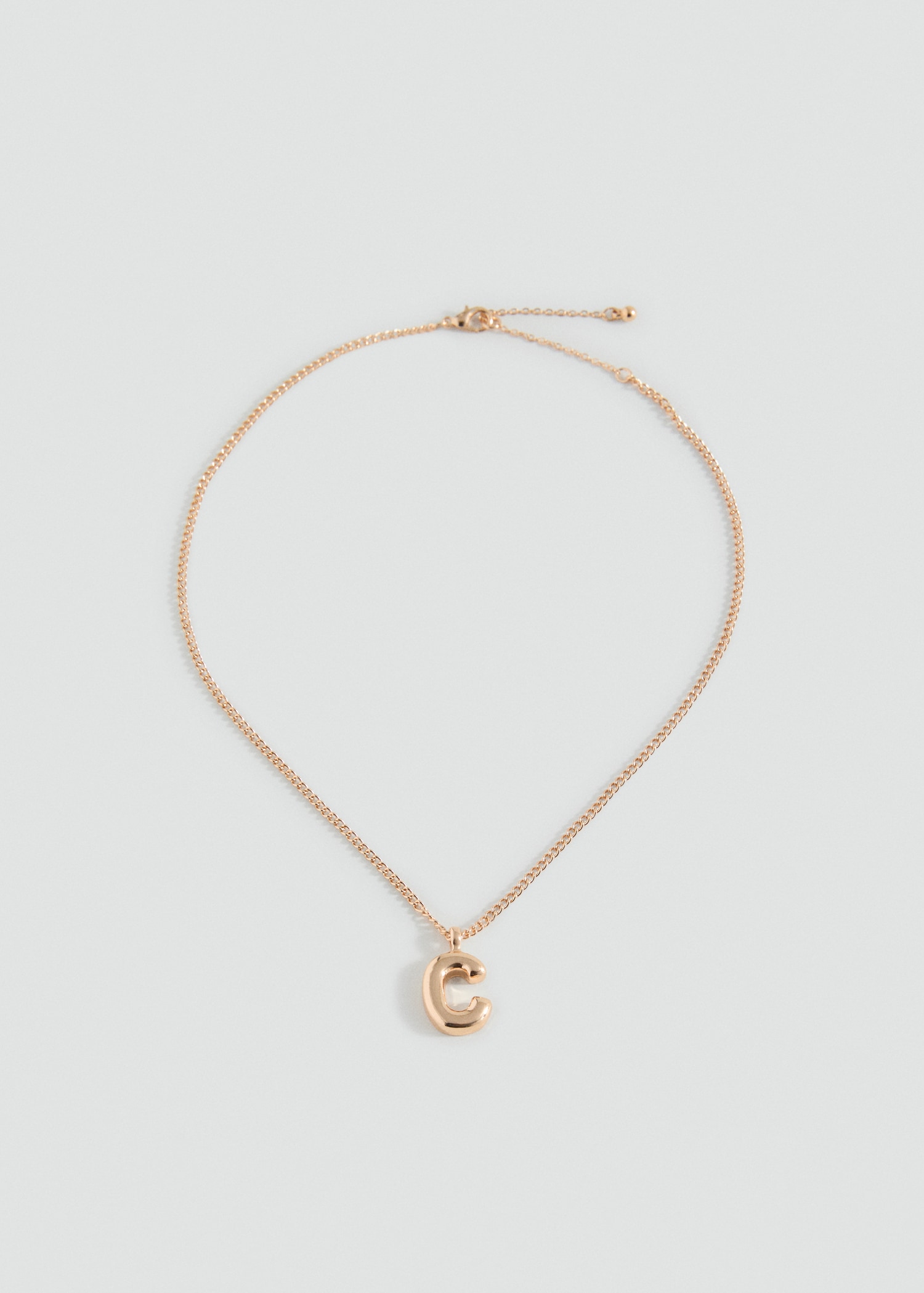 Collier pendentif lettre - Article sans modèle