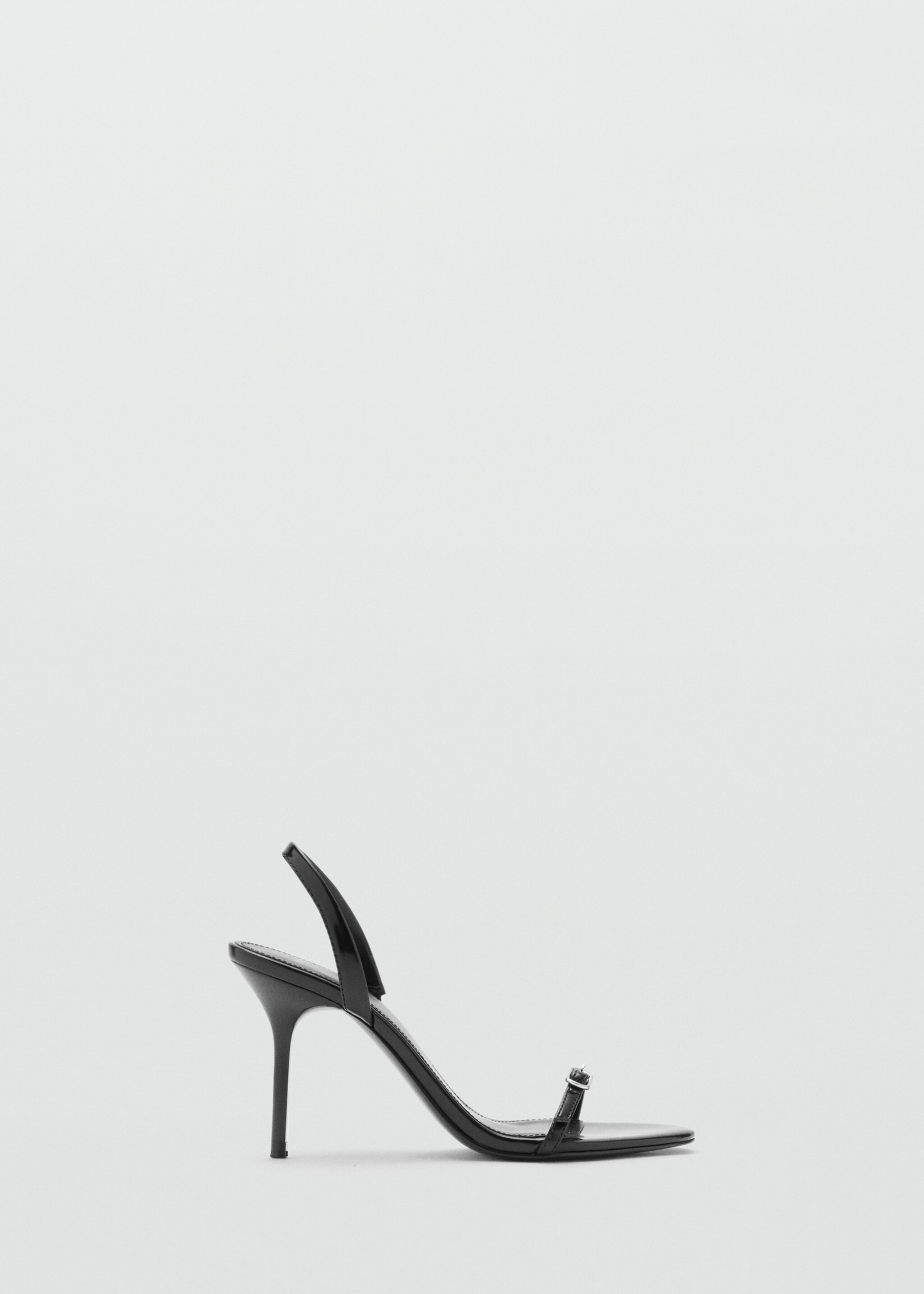 Stiletto heel sandal with buckle - Article without model