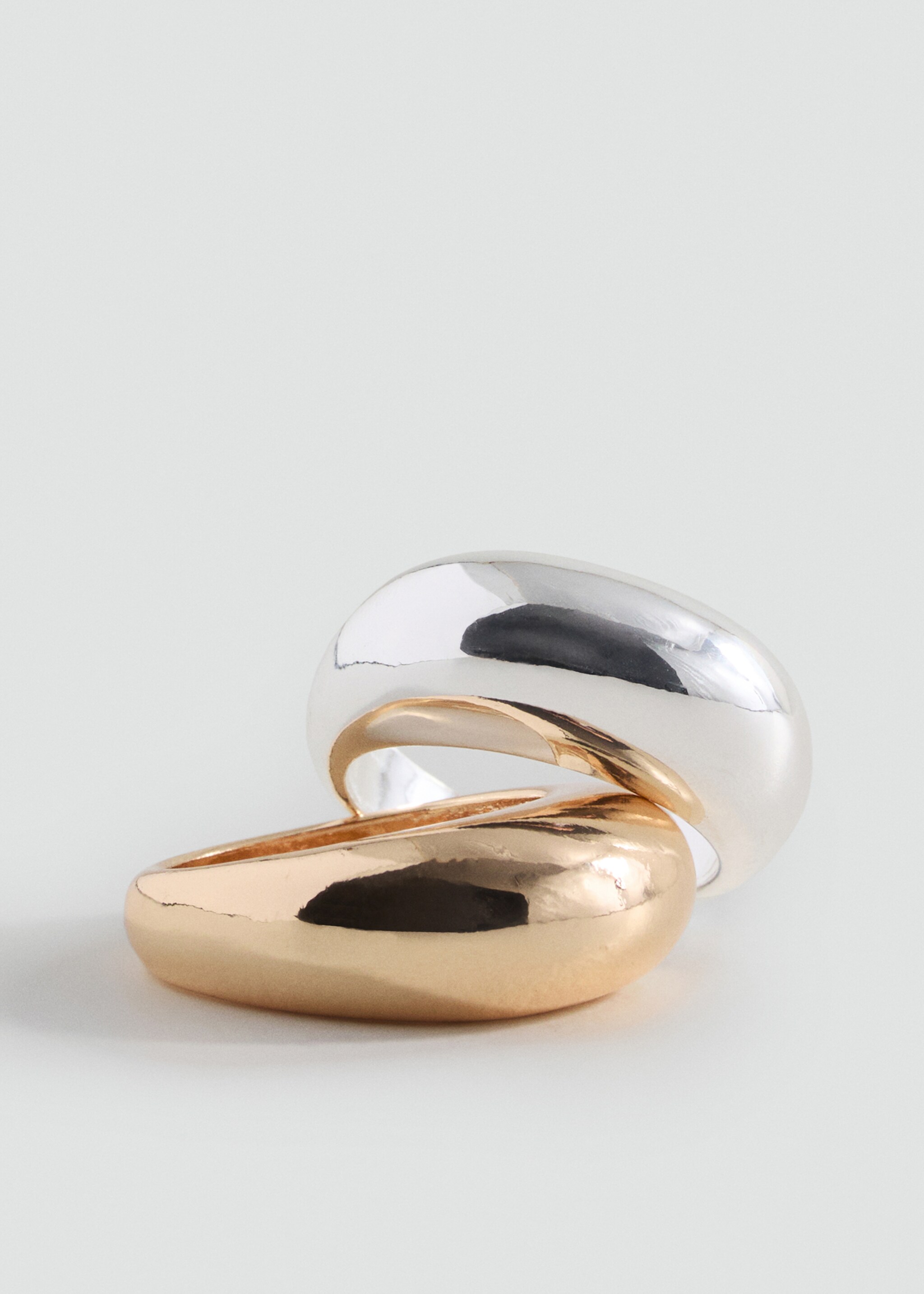 Metal rings set - Medium plane