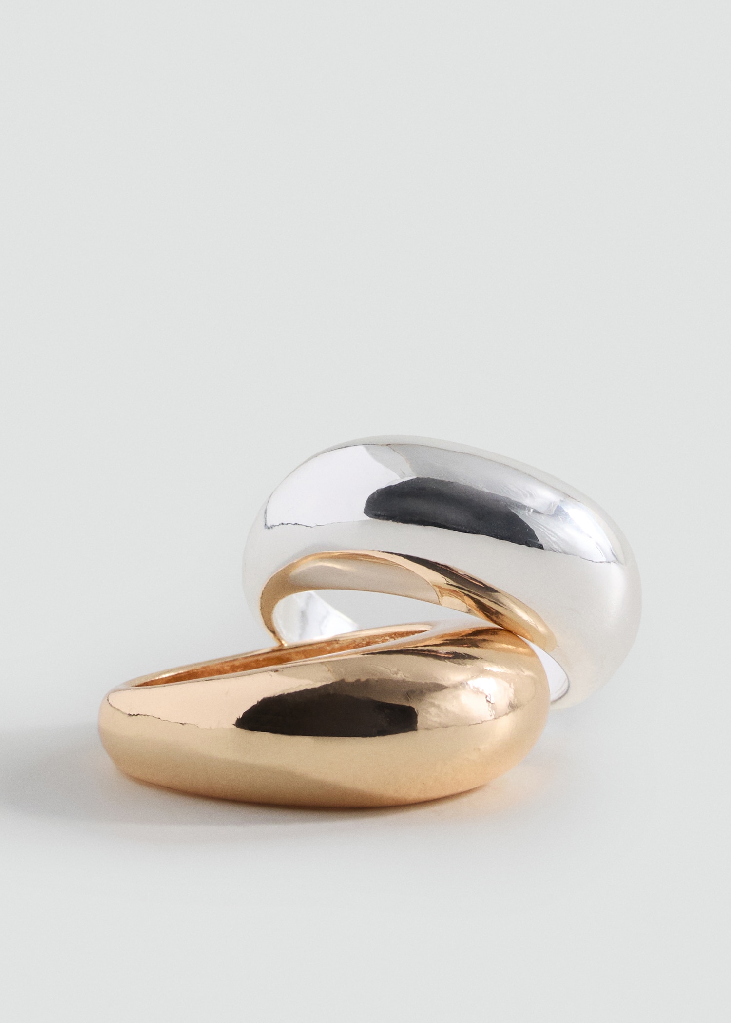 Set mit Metallringen - Mittlere Ansicht