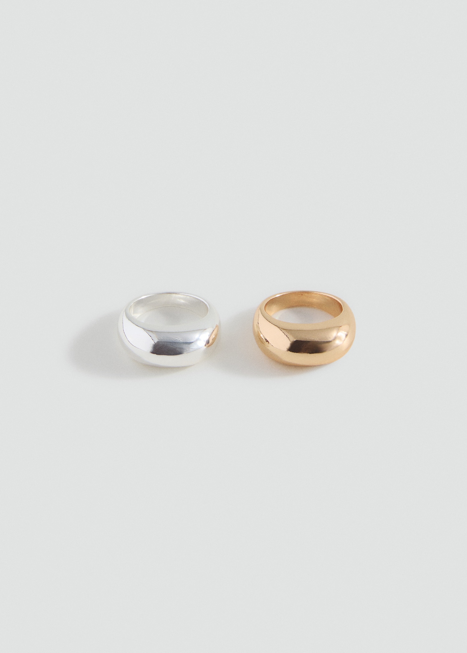 Set mit Metallringen - Artikel ohne Model