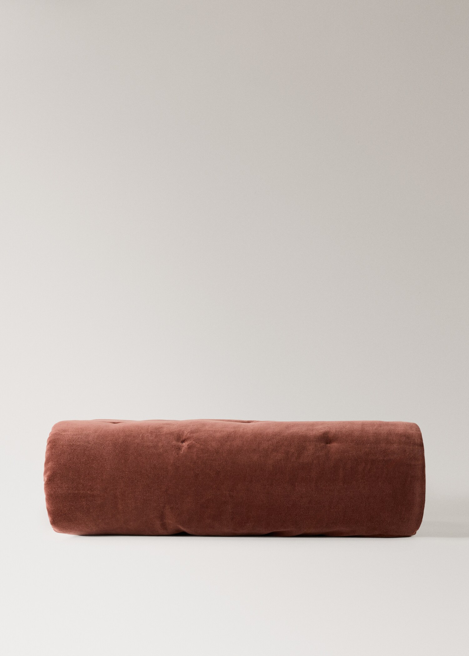 Cotton velvet bedspread for end of bed 85x200 cm - Article without model