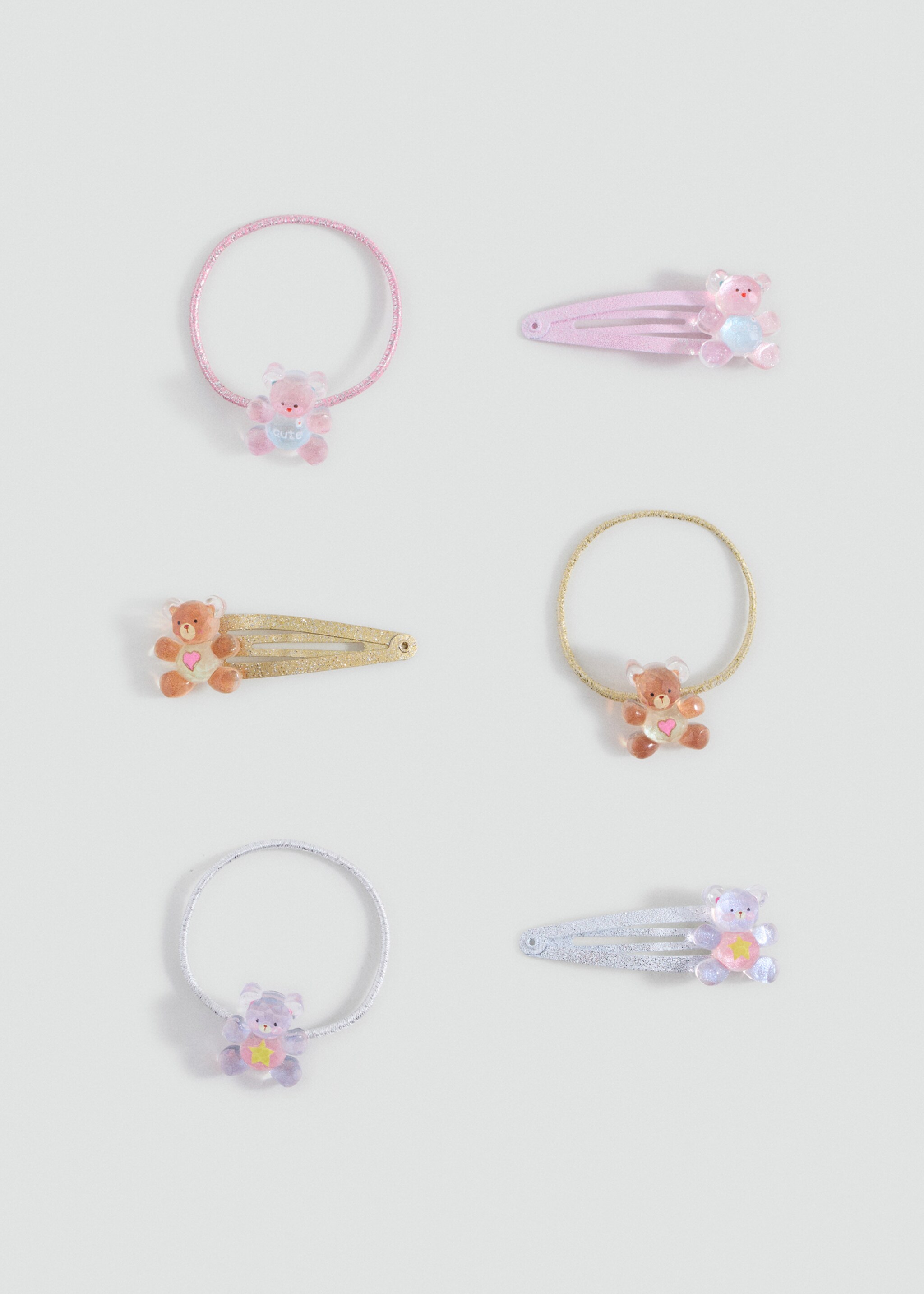 Lot élastiques et barrettes - Article sans modèle
