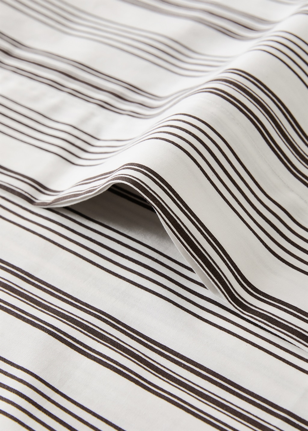 Cotton striped pillowcase 45x110 cm