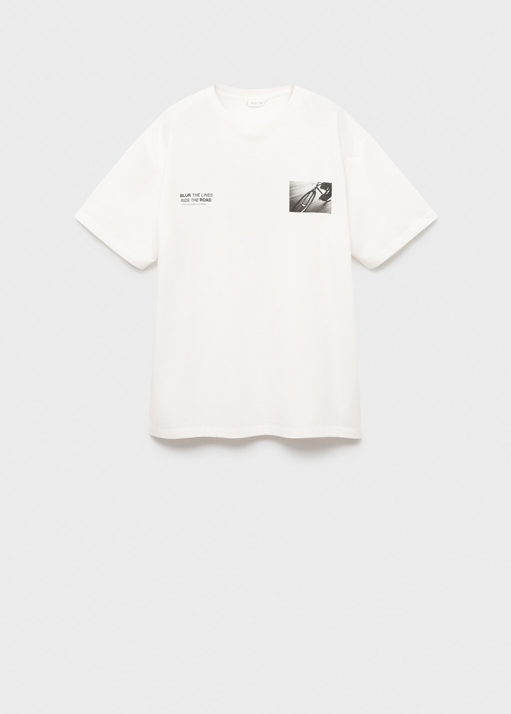 Printed cotton-blend t-shirt